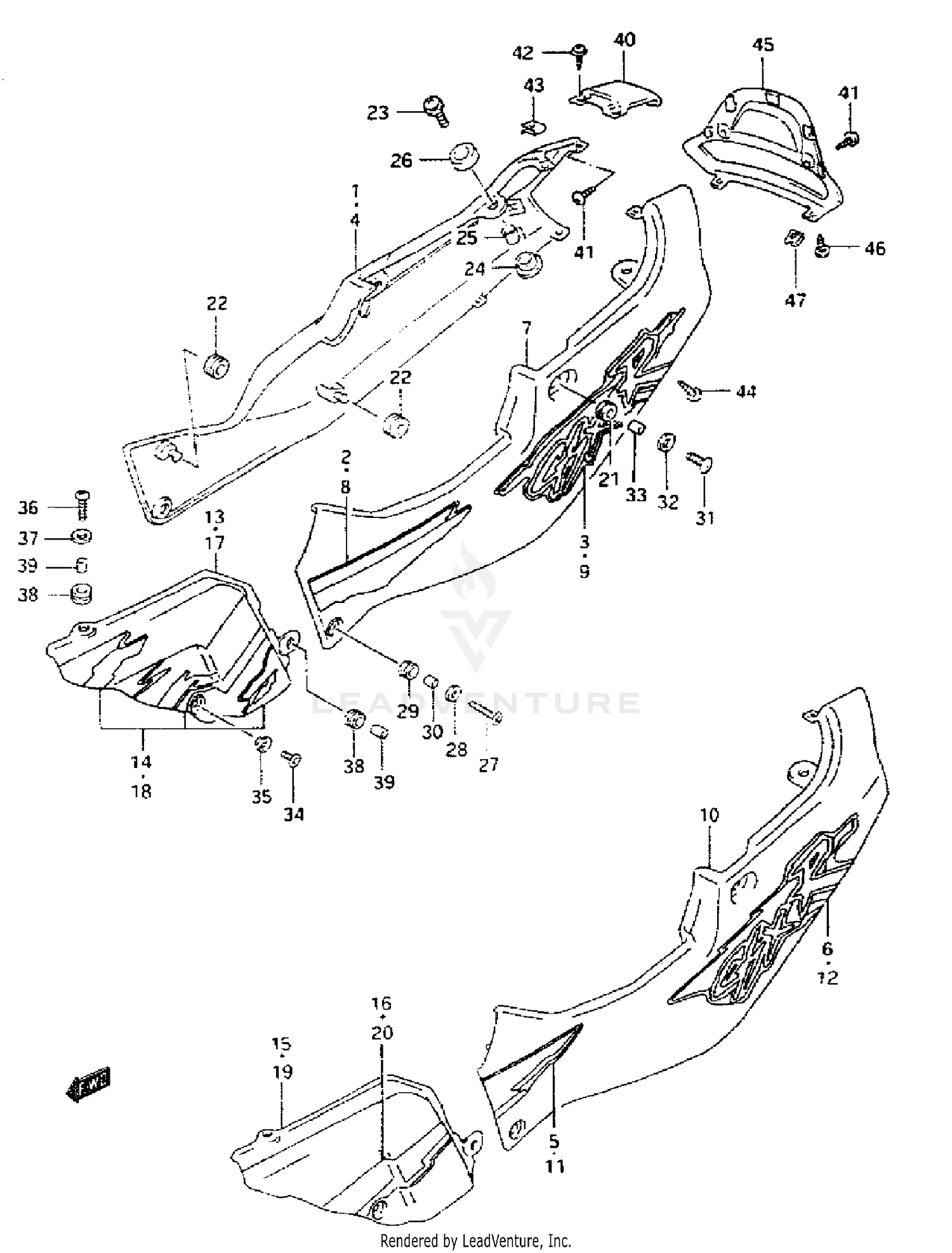 FRAME COVER (MODEL R)