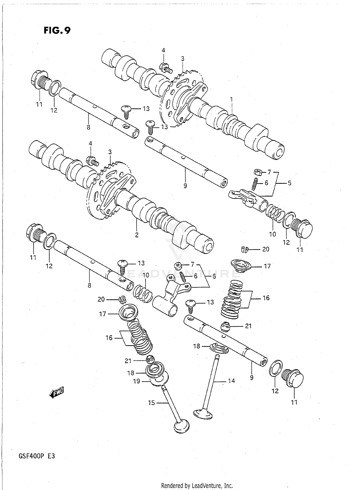 CAM SHAFT-VALVE