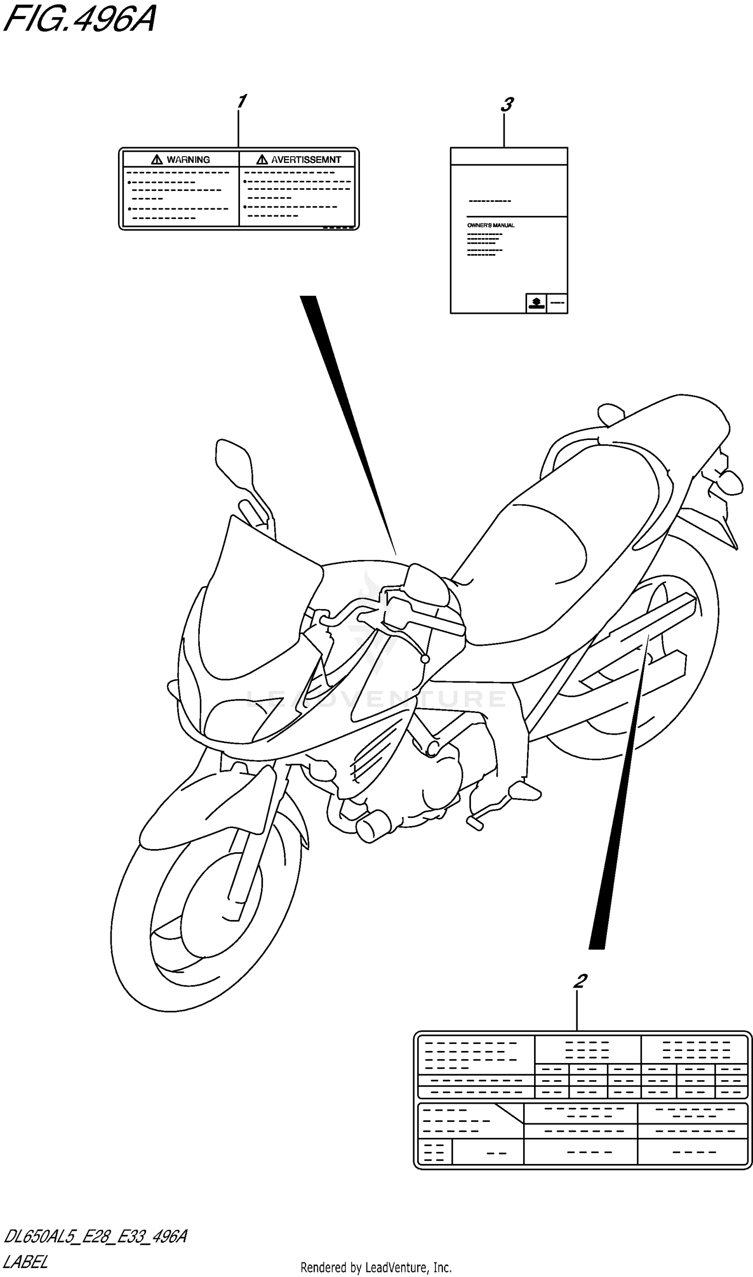 LABEL (DL650AL5 E28)