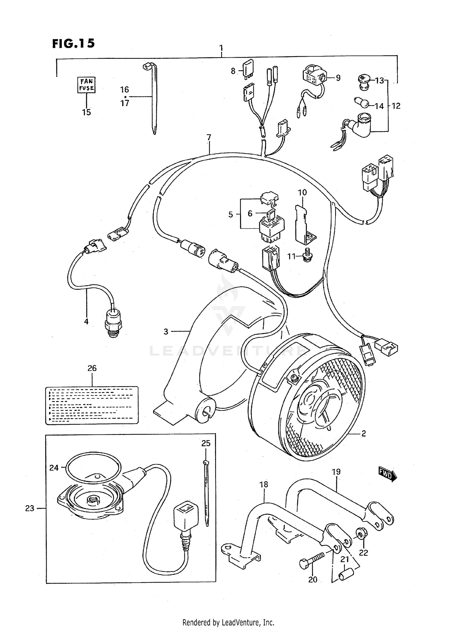 COOLING FAN (OPTIONAL)