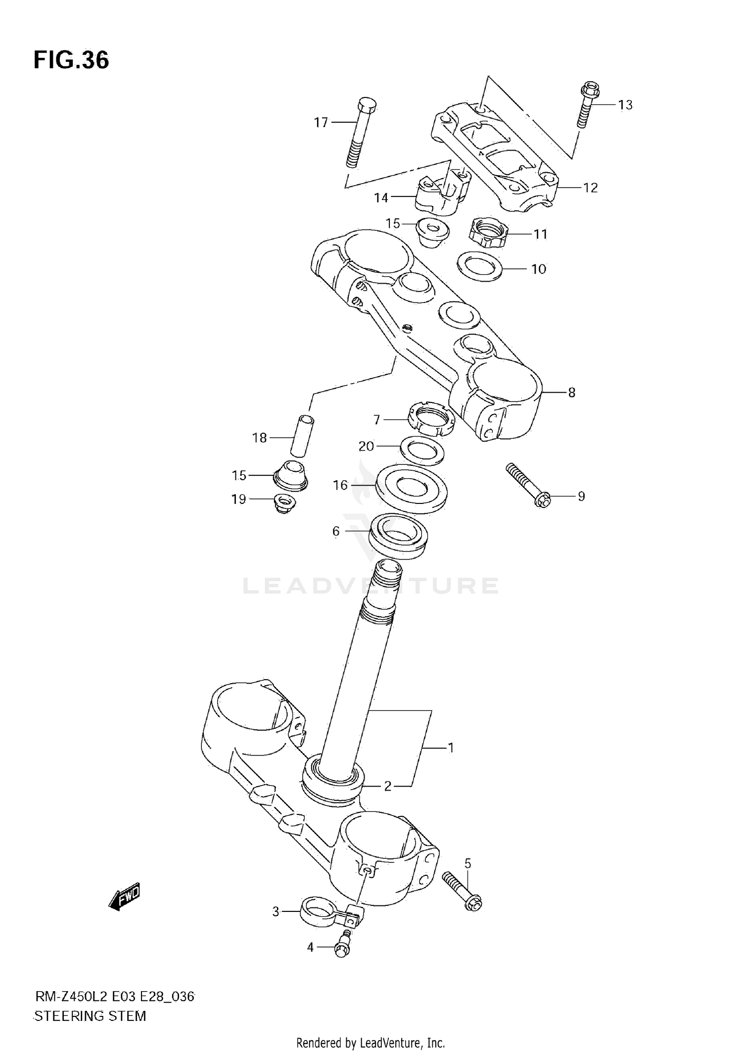 STEERING STEM