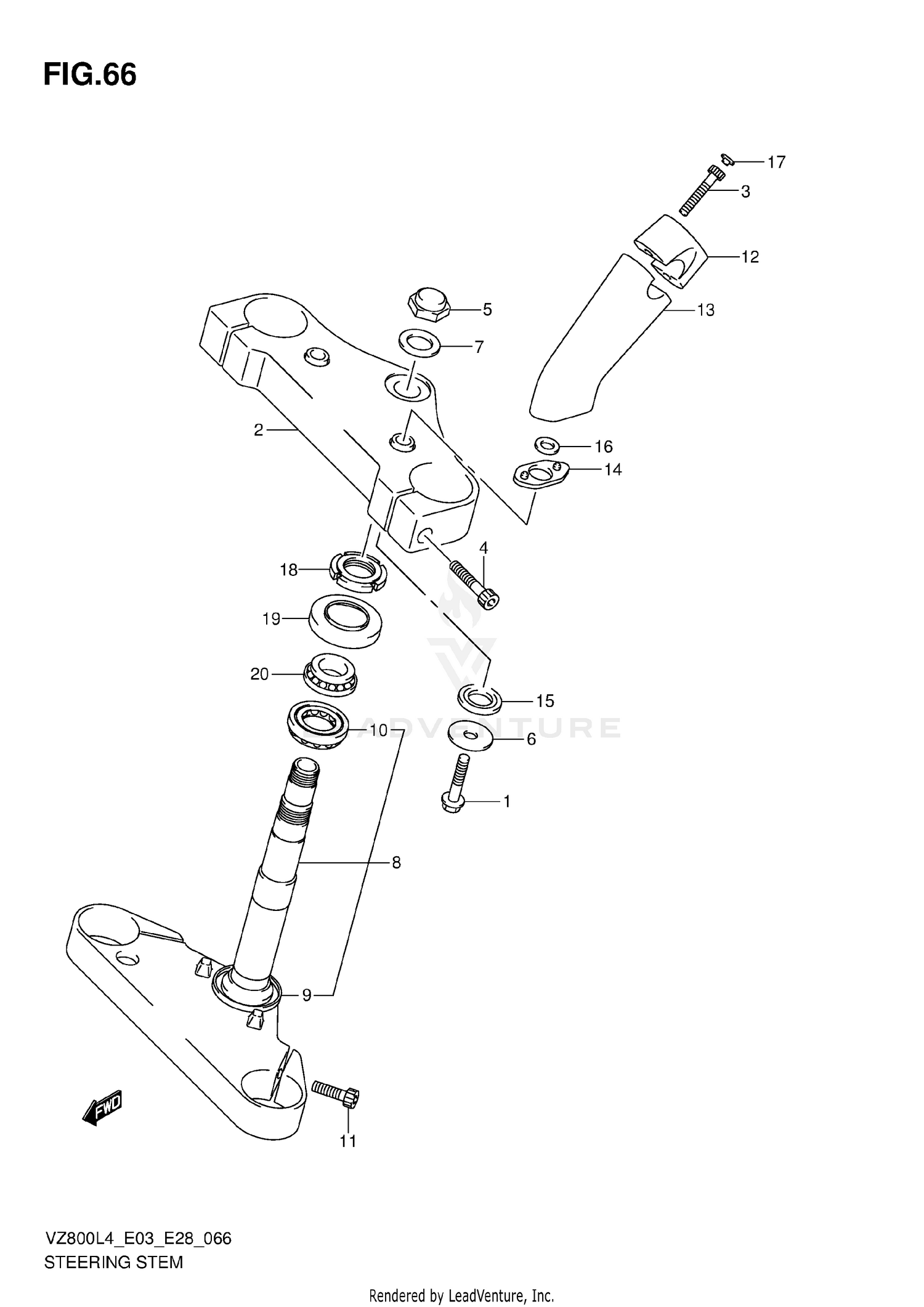 STEERING STEM