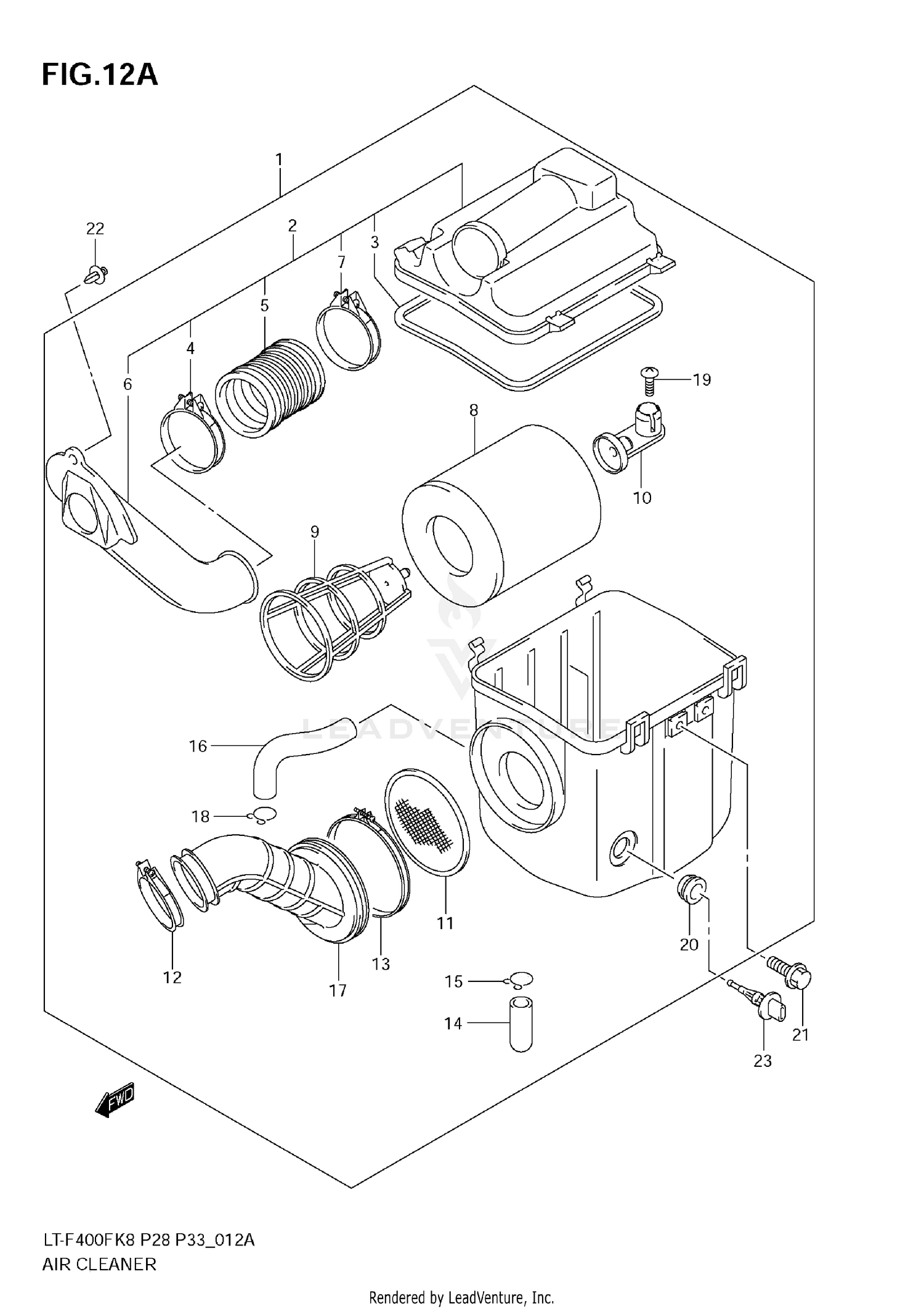 AIR CLEANER (LT-F400FL0)