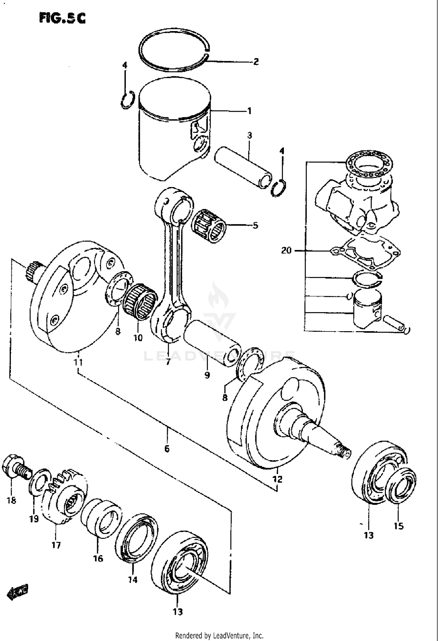 CRANKSHAFT (MODEL S)