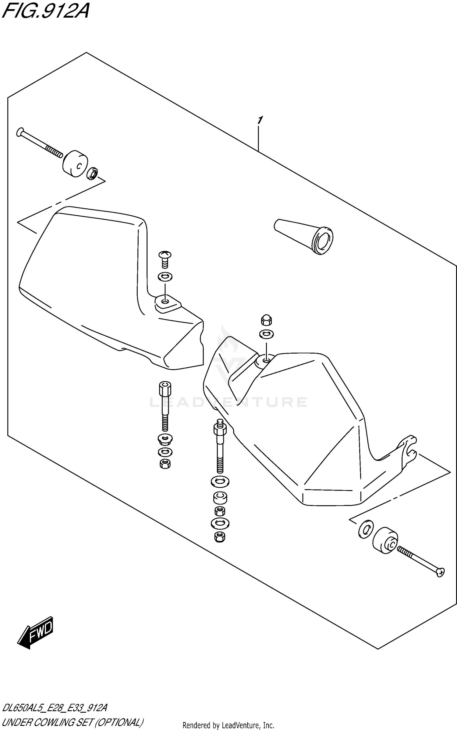 UNDER COWLING SET (OPTIONAL)