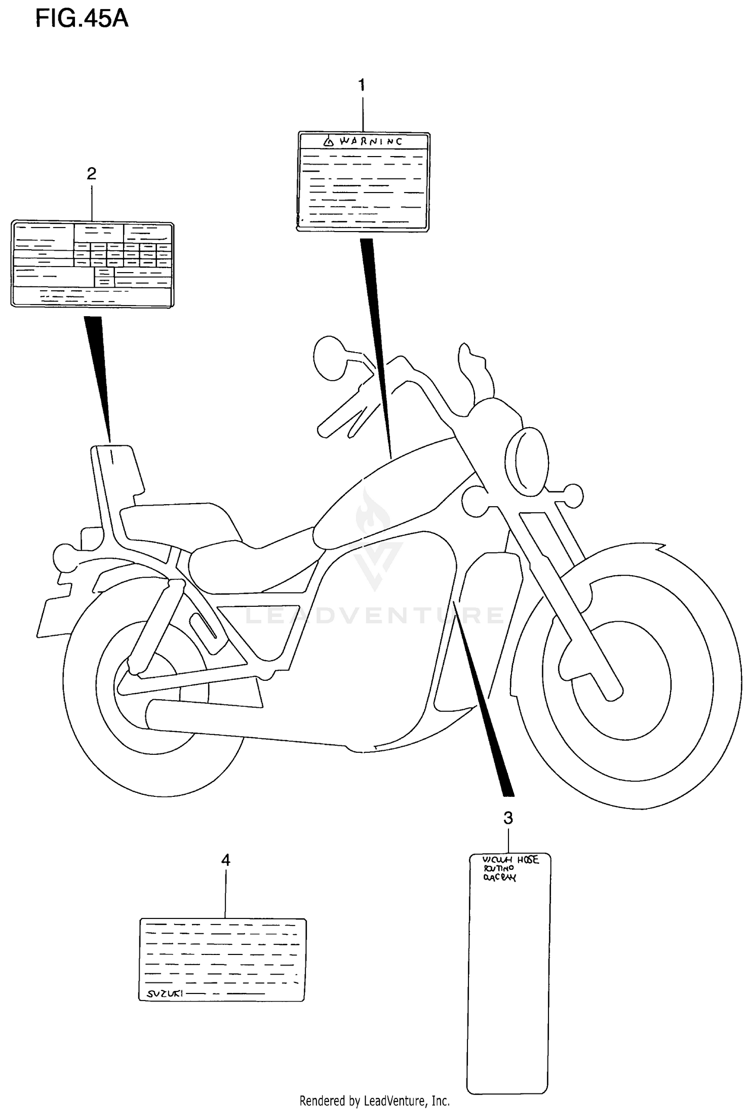 WARNING LABEL (MODEL Y)