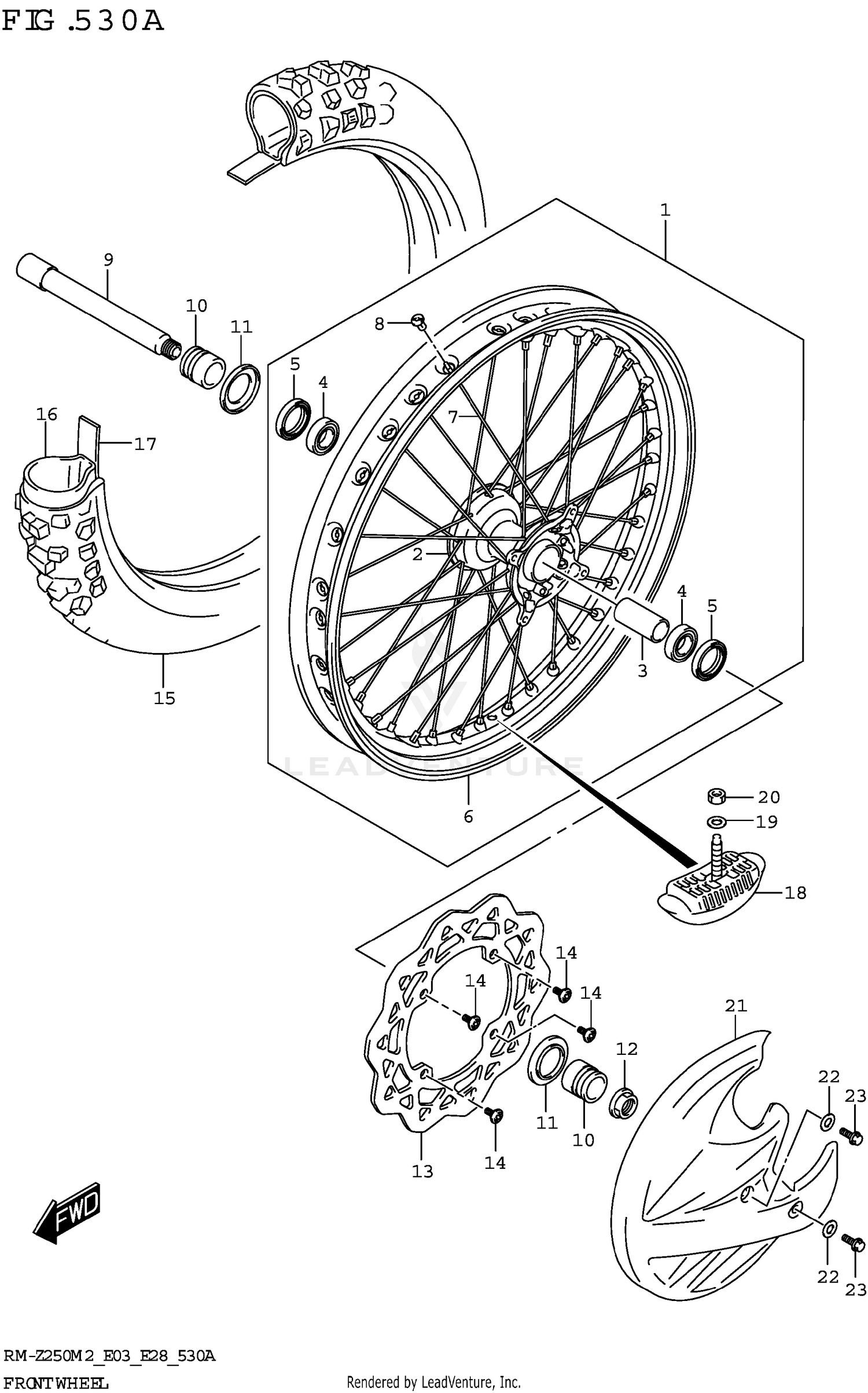 FRONT WHEEL