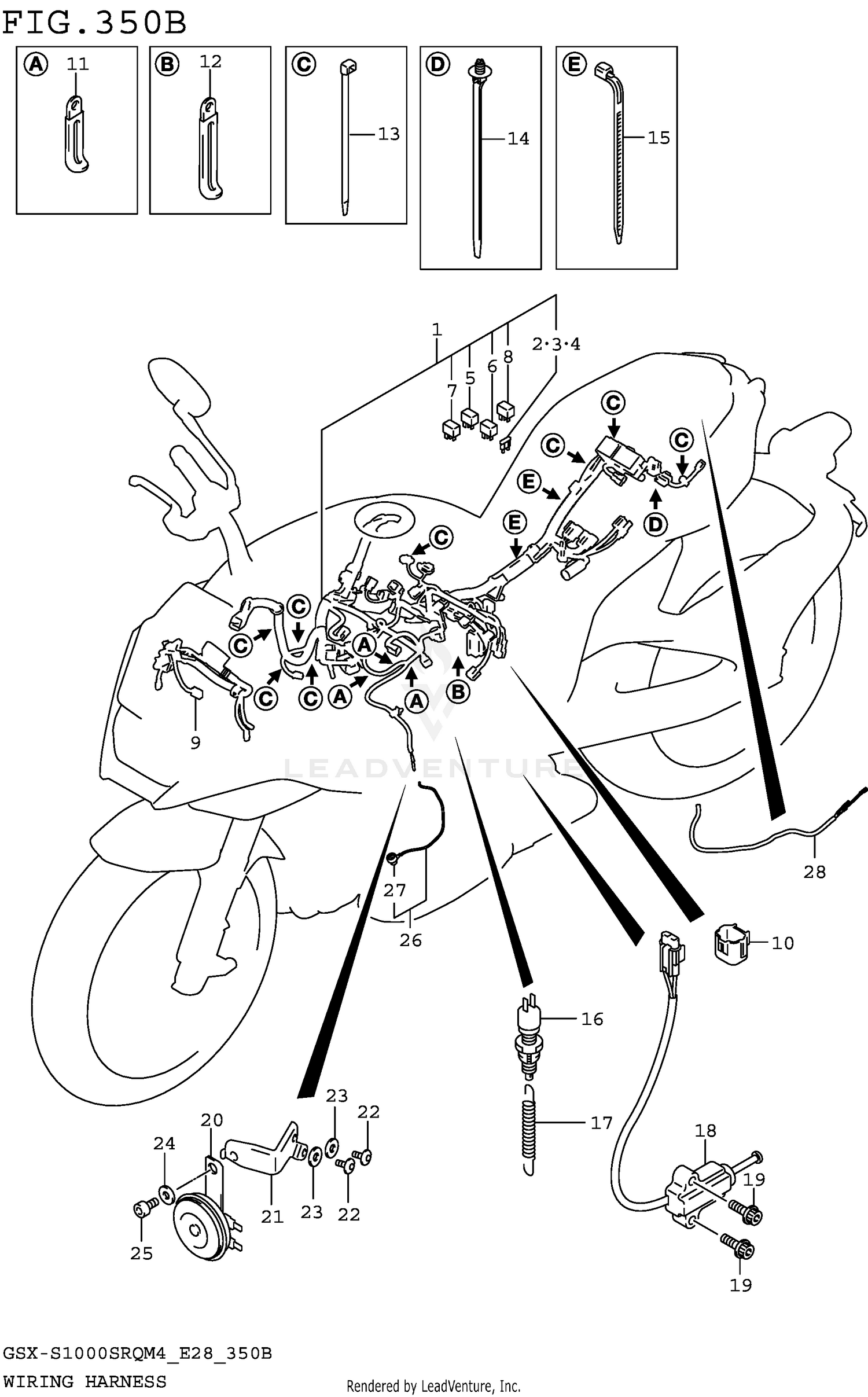 WIRING HARNESS (GSX-S1000SRQM4 E33)
