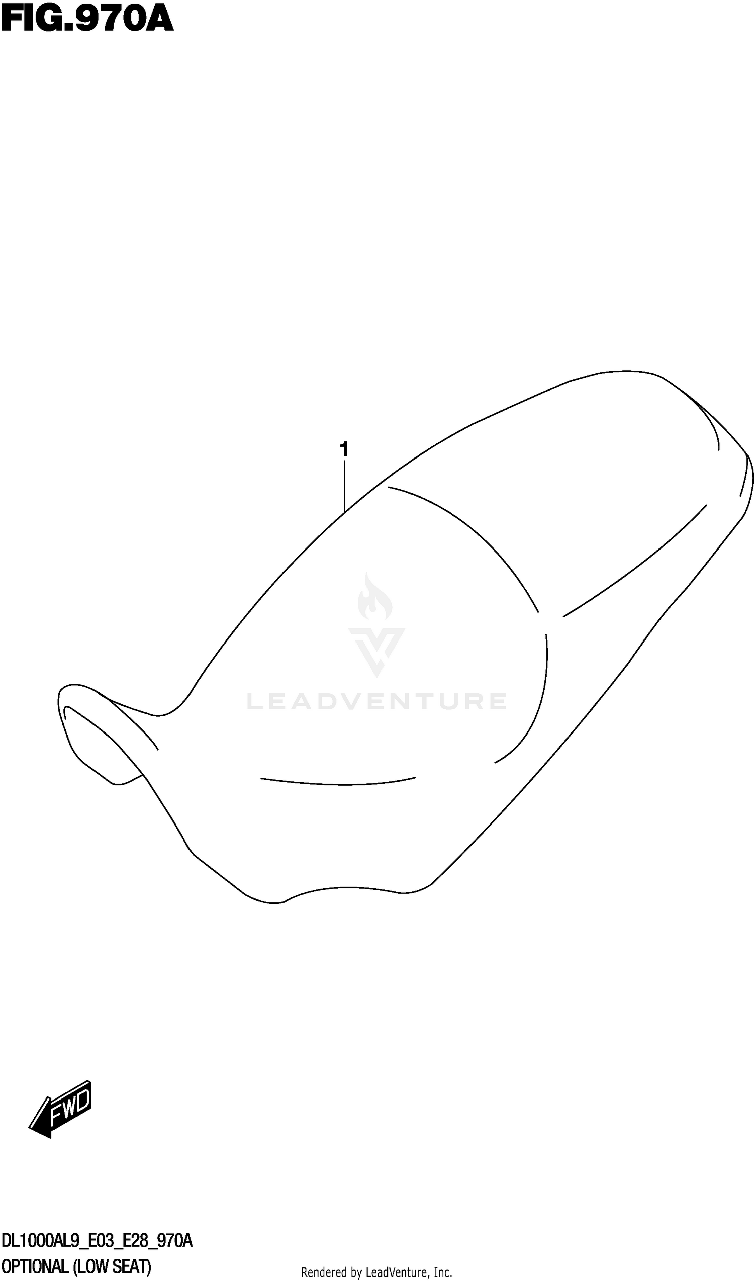 OPTIONAL (LOW SEAT) (DL1000XAL9 E03)