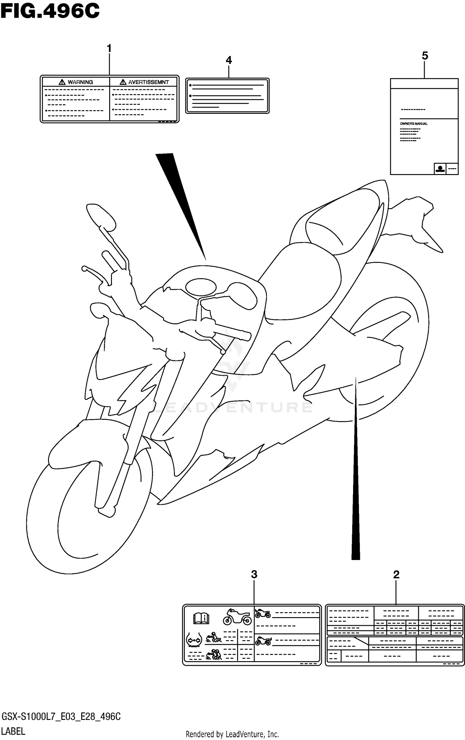 LABEL (GSX-S1000AL7 E28)