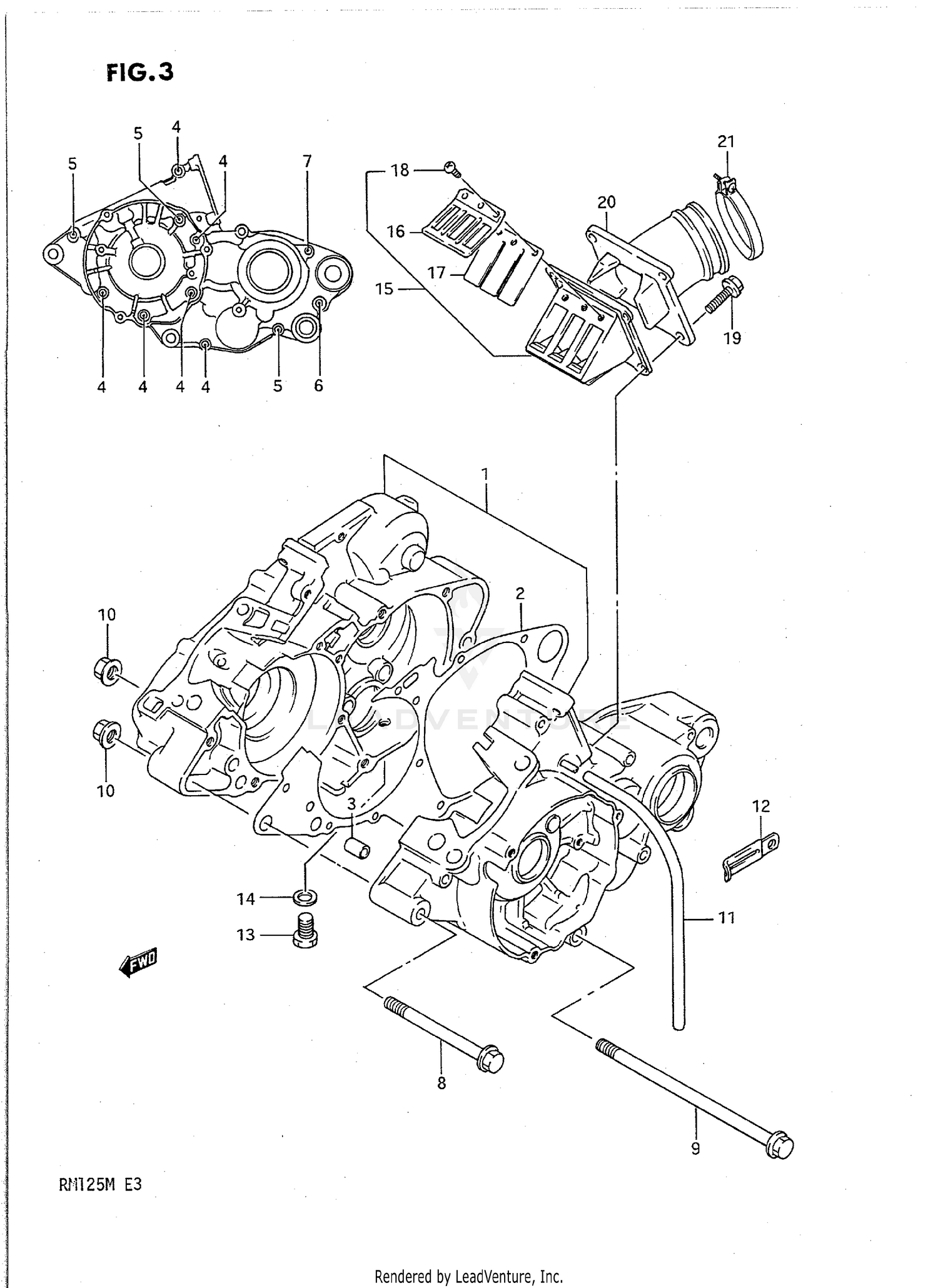 CRANKCASE (MODEL K)