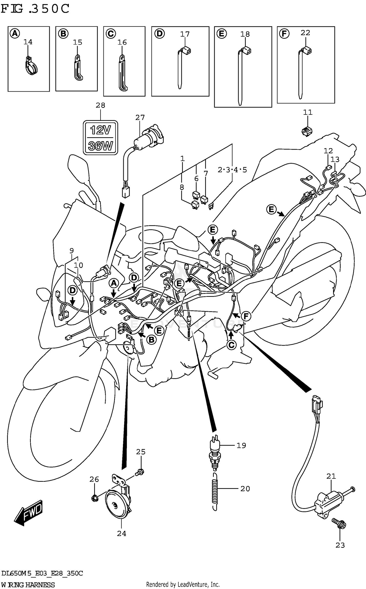 WIRING HARNESS (E33)