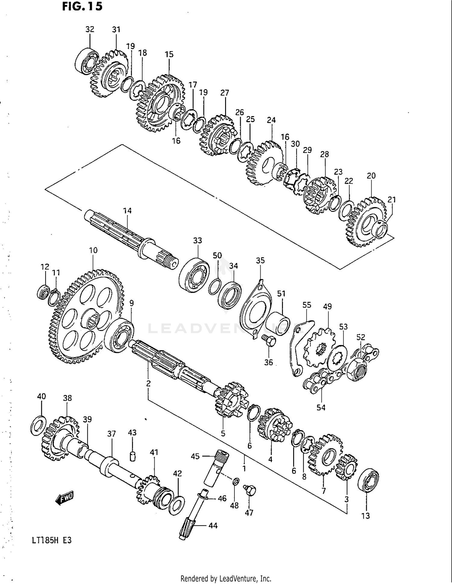 TRANSMISSION (MODEL E)