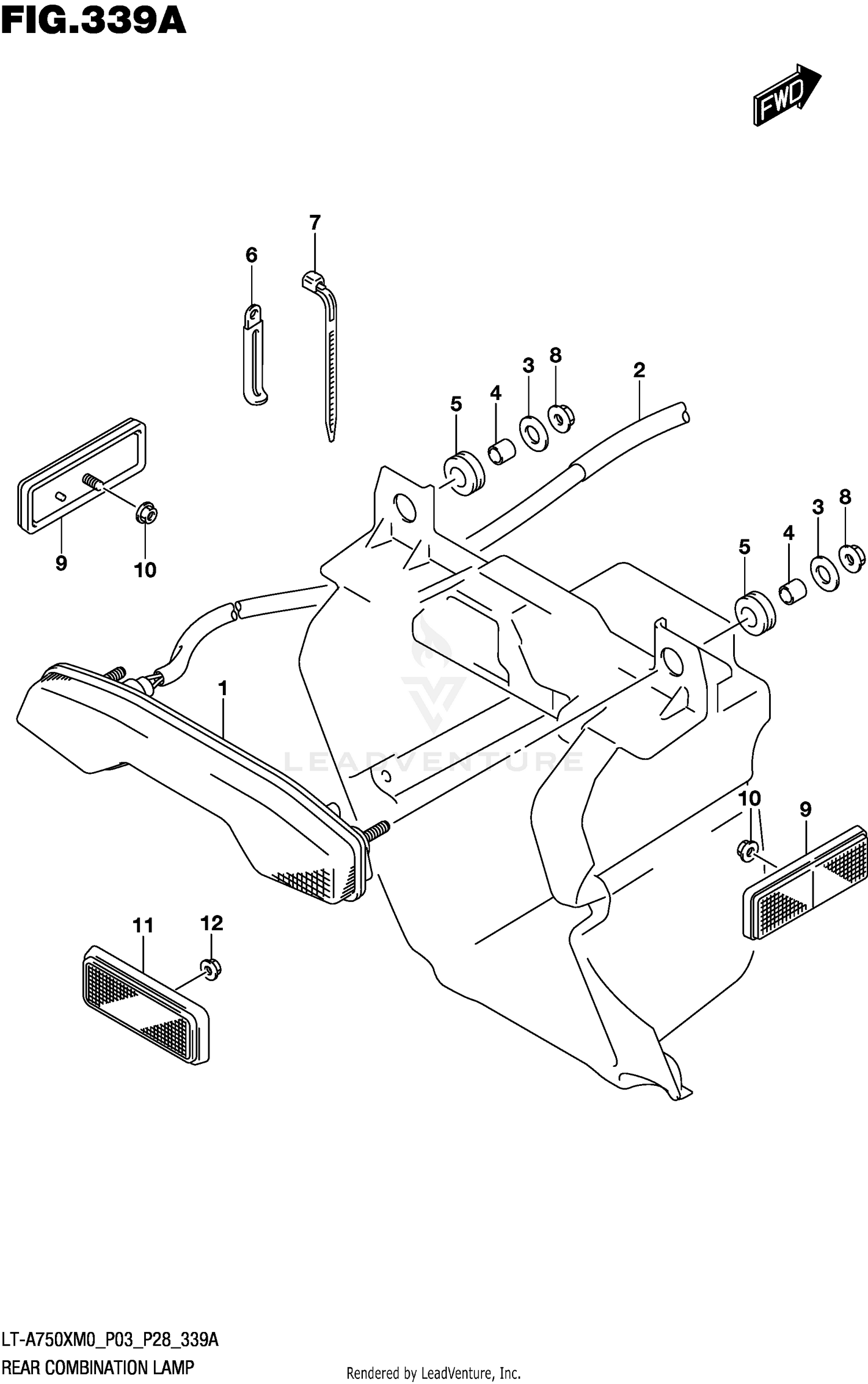 REAR COMBINATION LAMP