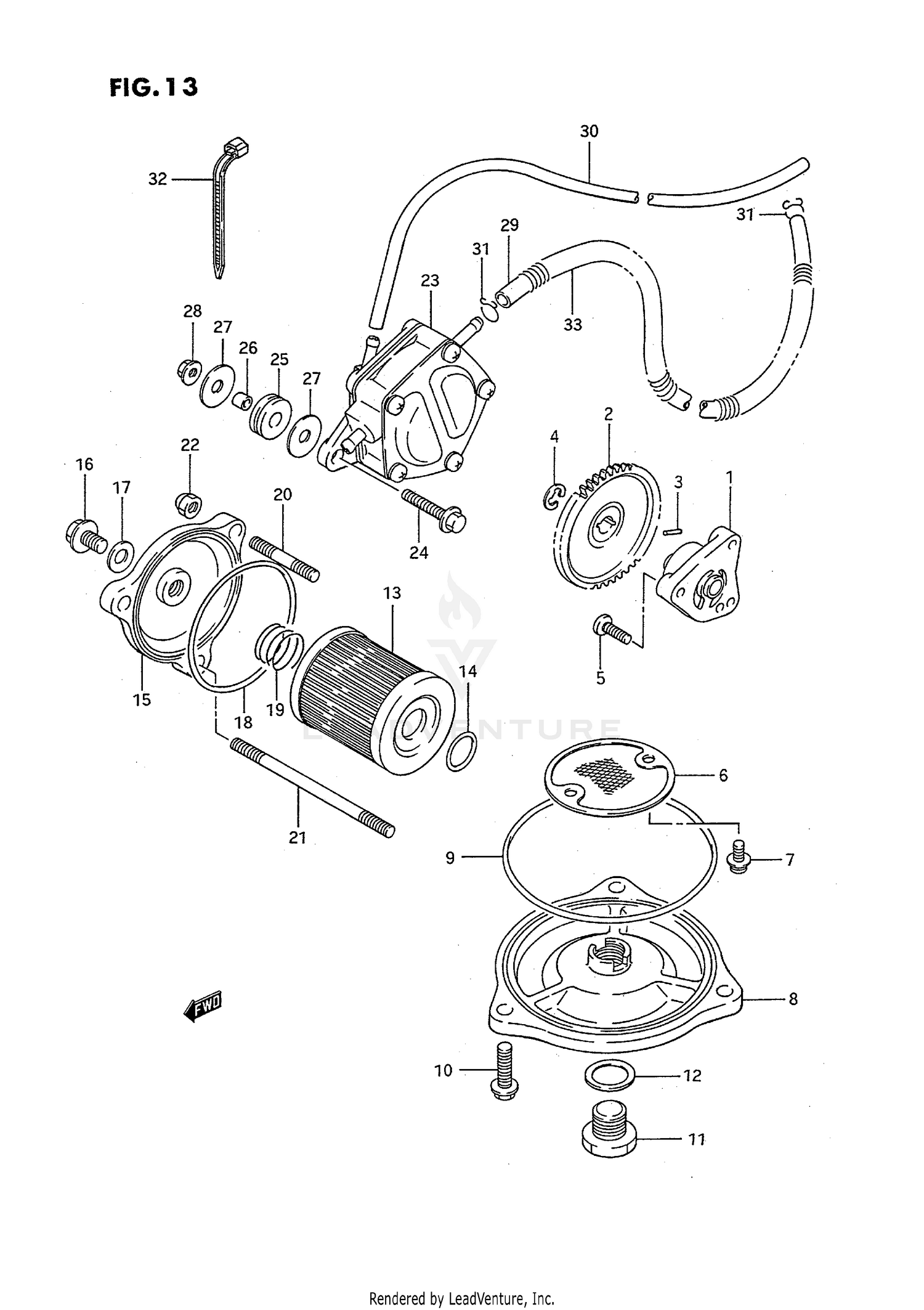 OIL PUMP - FUEL PUMP