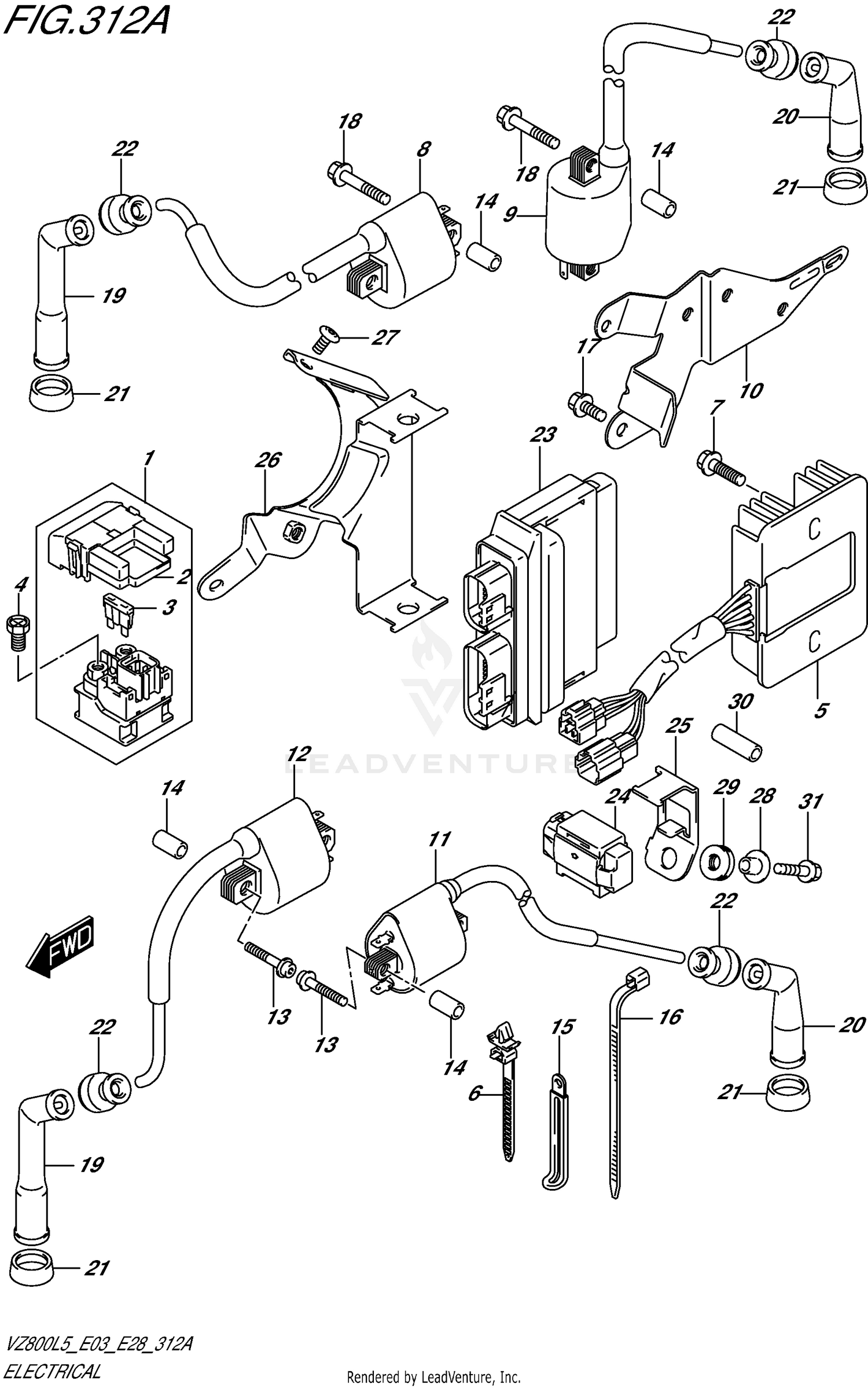 ELECTRICAL (VZ800L5 E03)