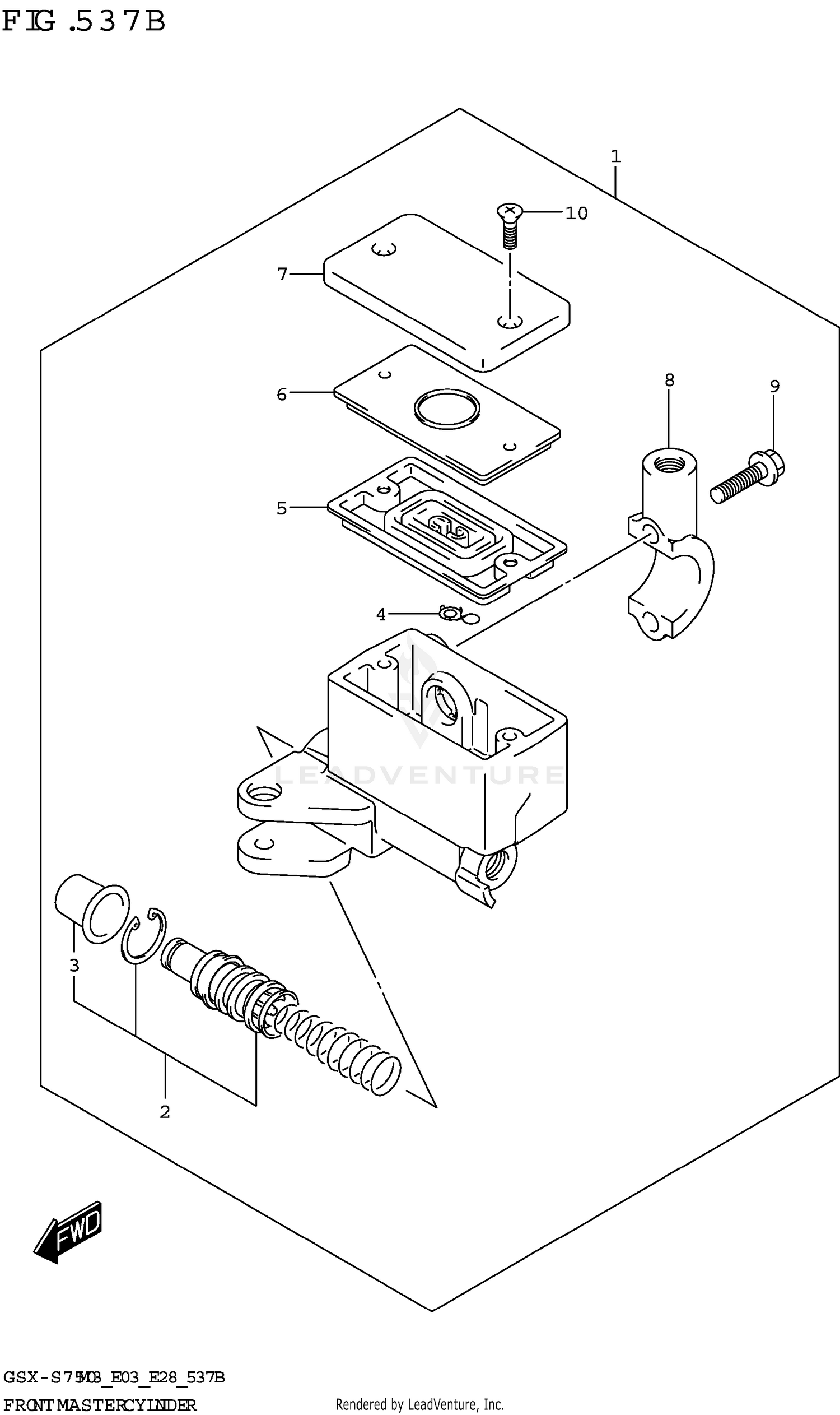 FRONT MASTER CYLINDER
