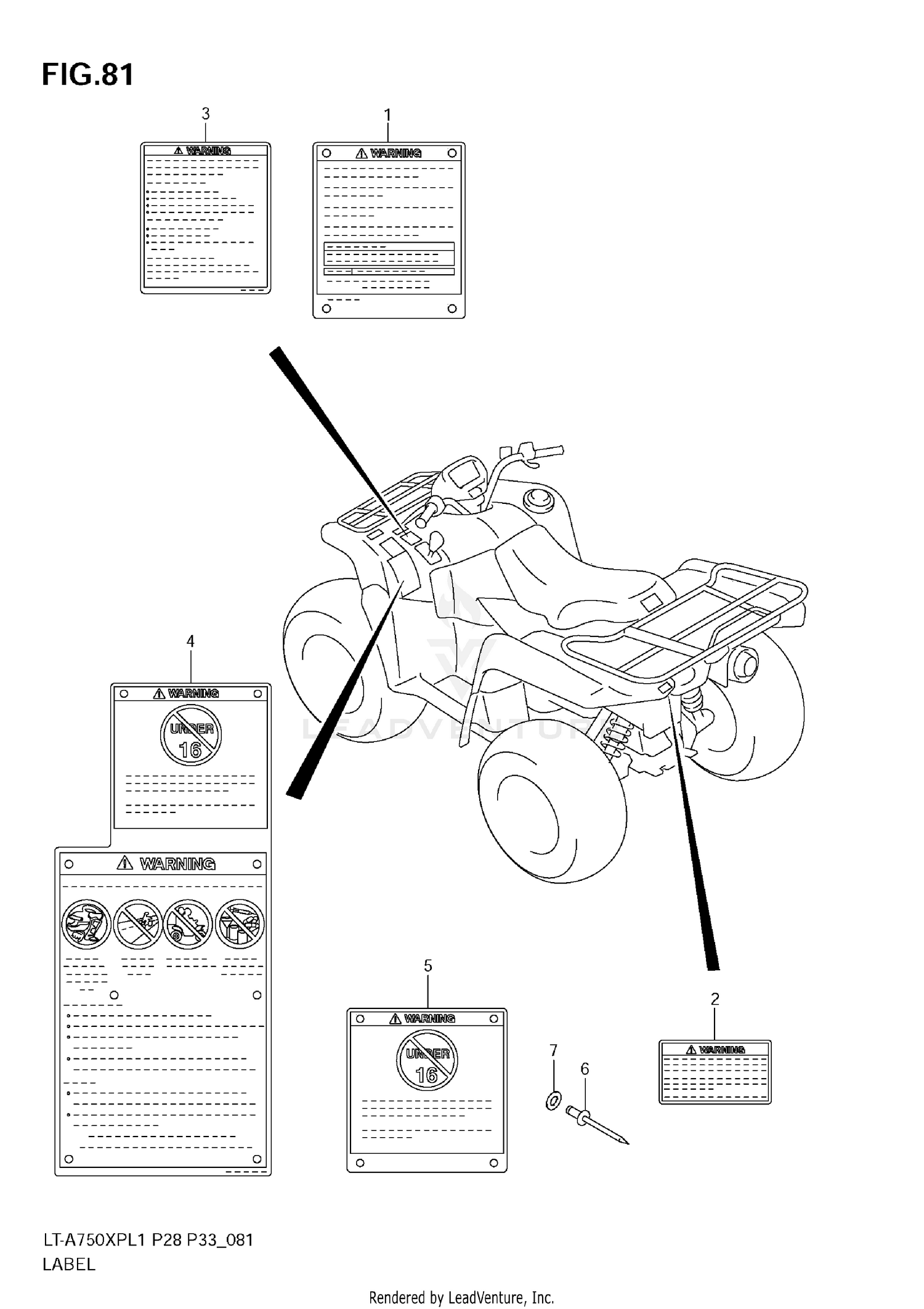 LABEL (LT-A750XP L1 E28)