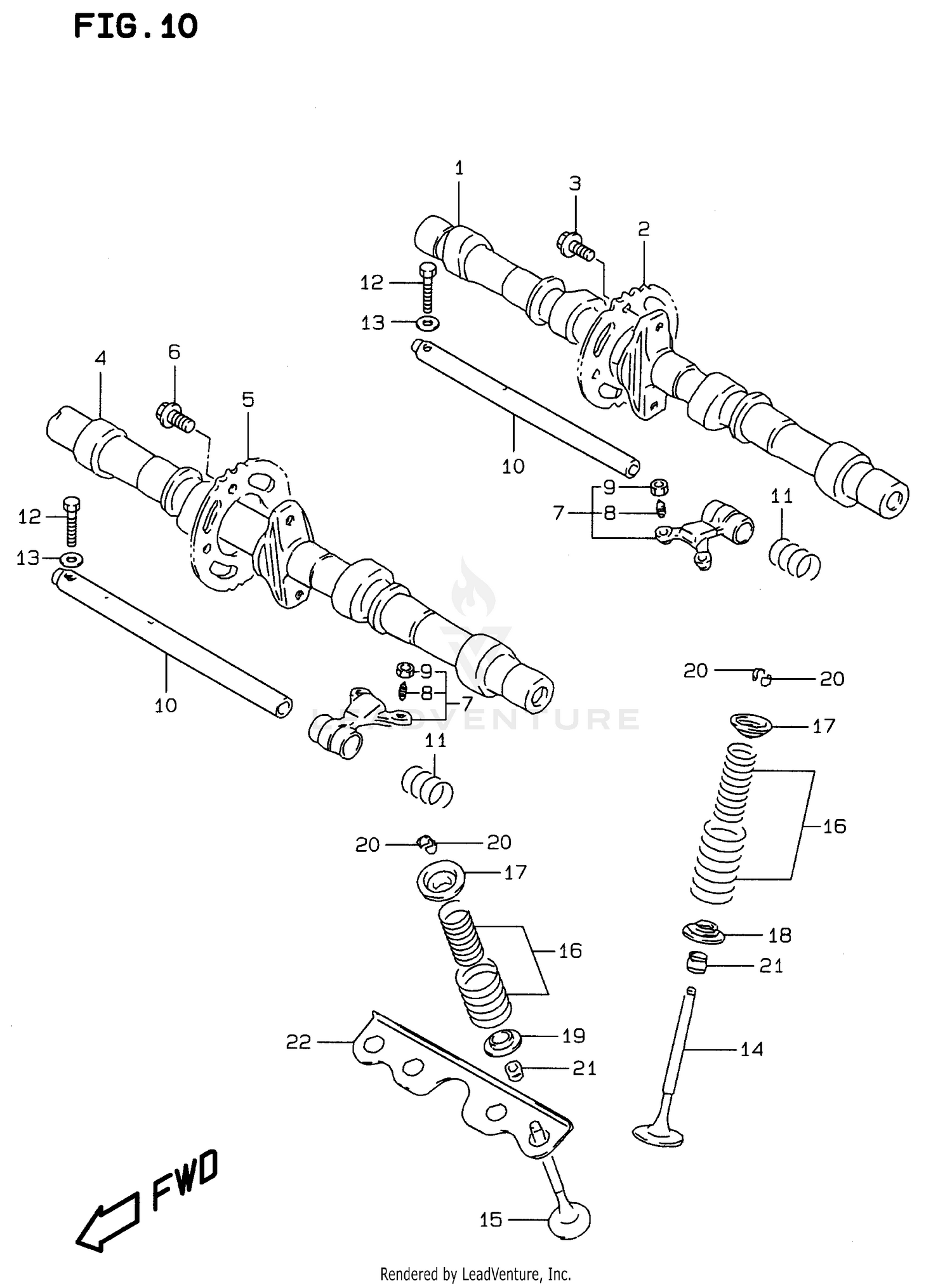 CAM SHAFT - VALVE
