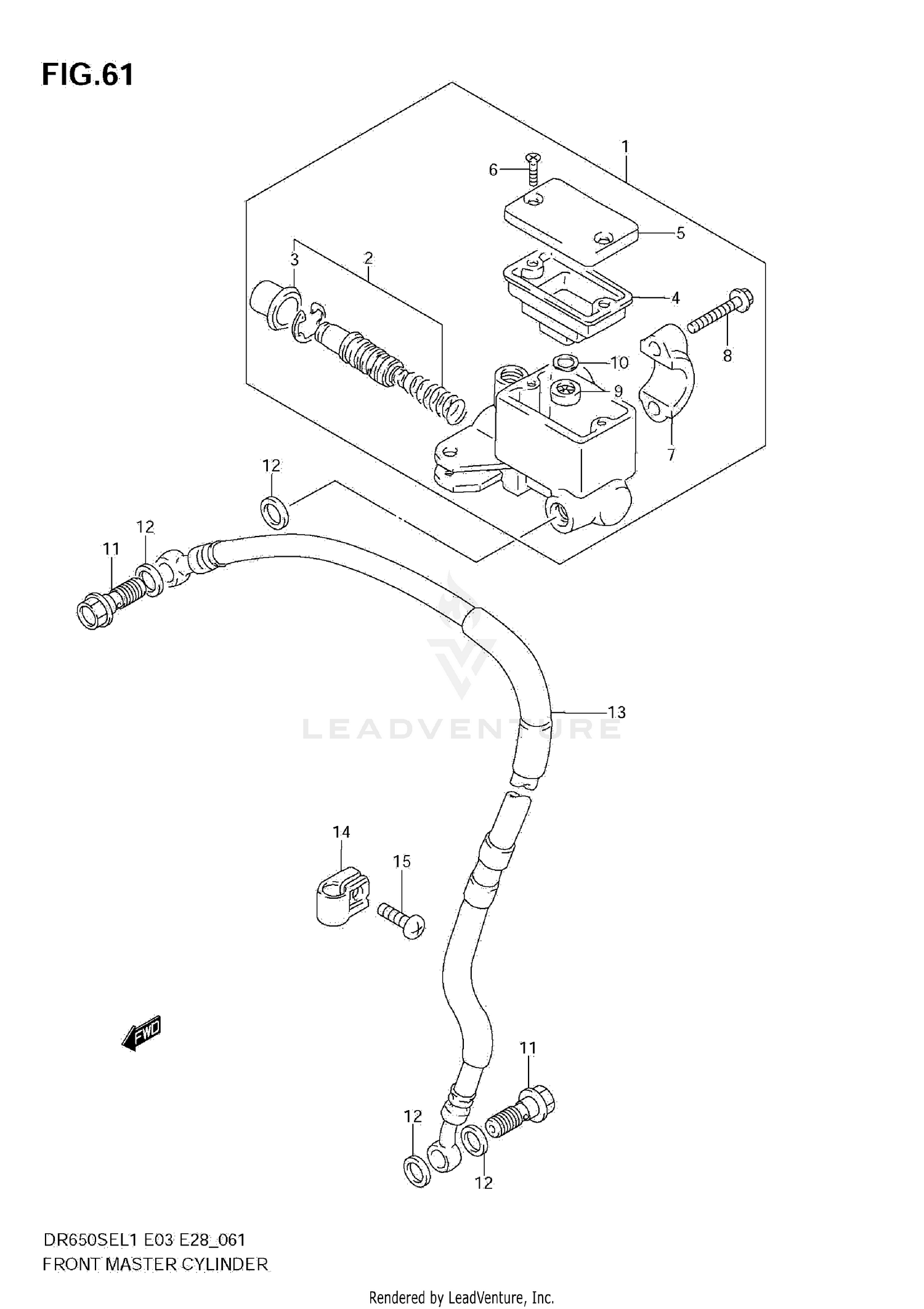FRONT MASTER CYLINDER