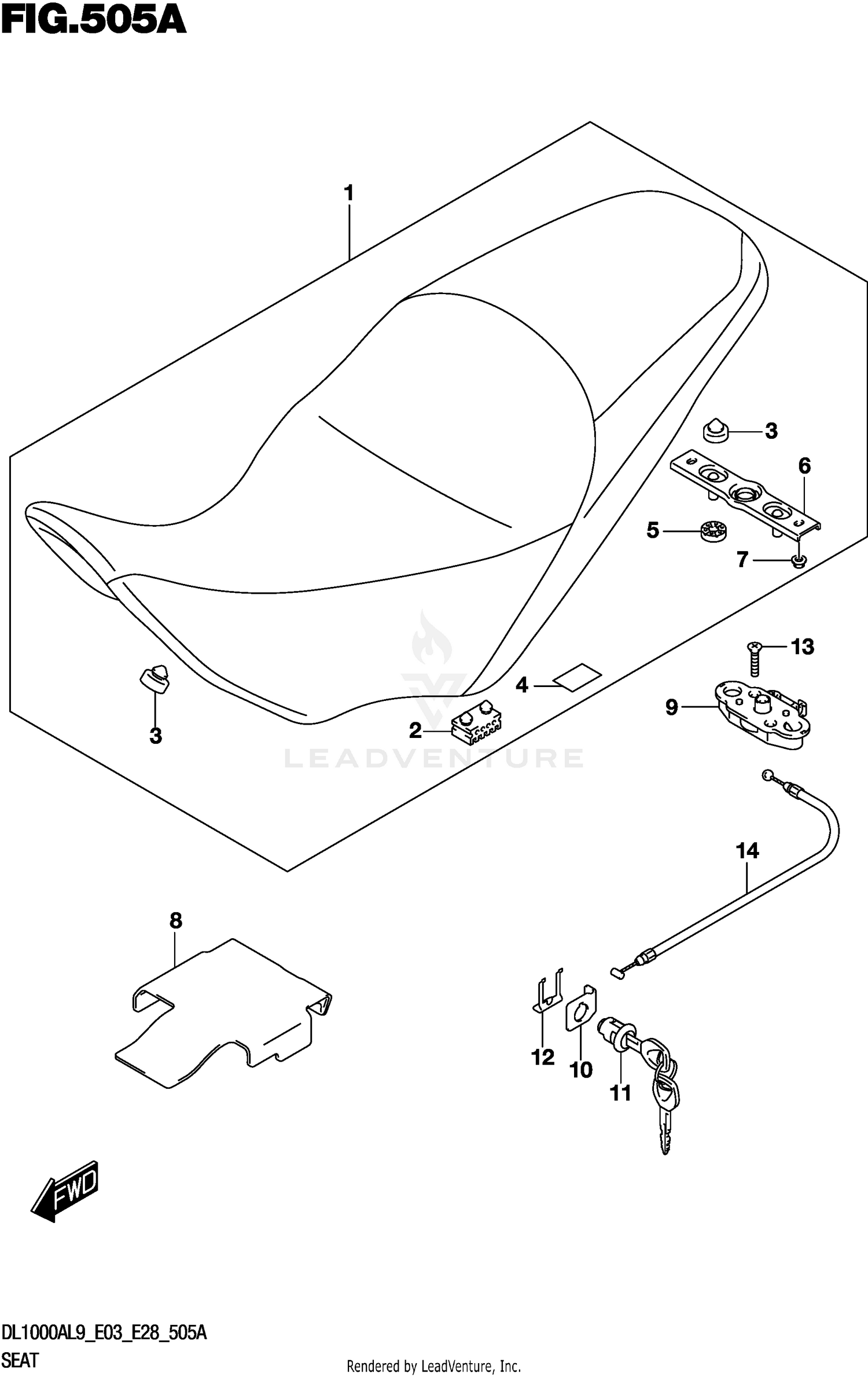 SEAT (DL1000XAL9 E03)