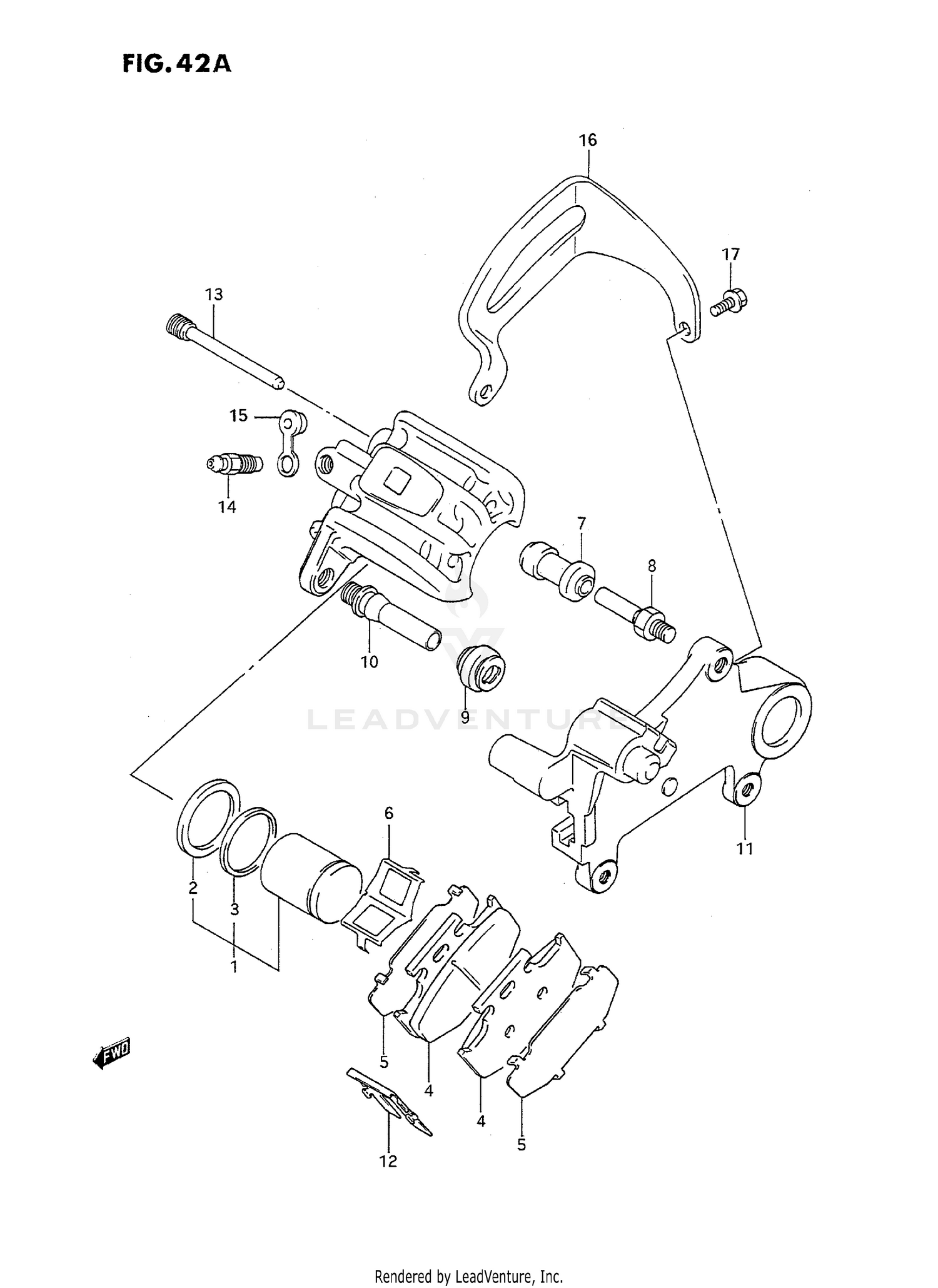 REAR CALIPERS (MODEL L/M)