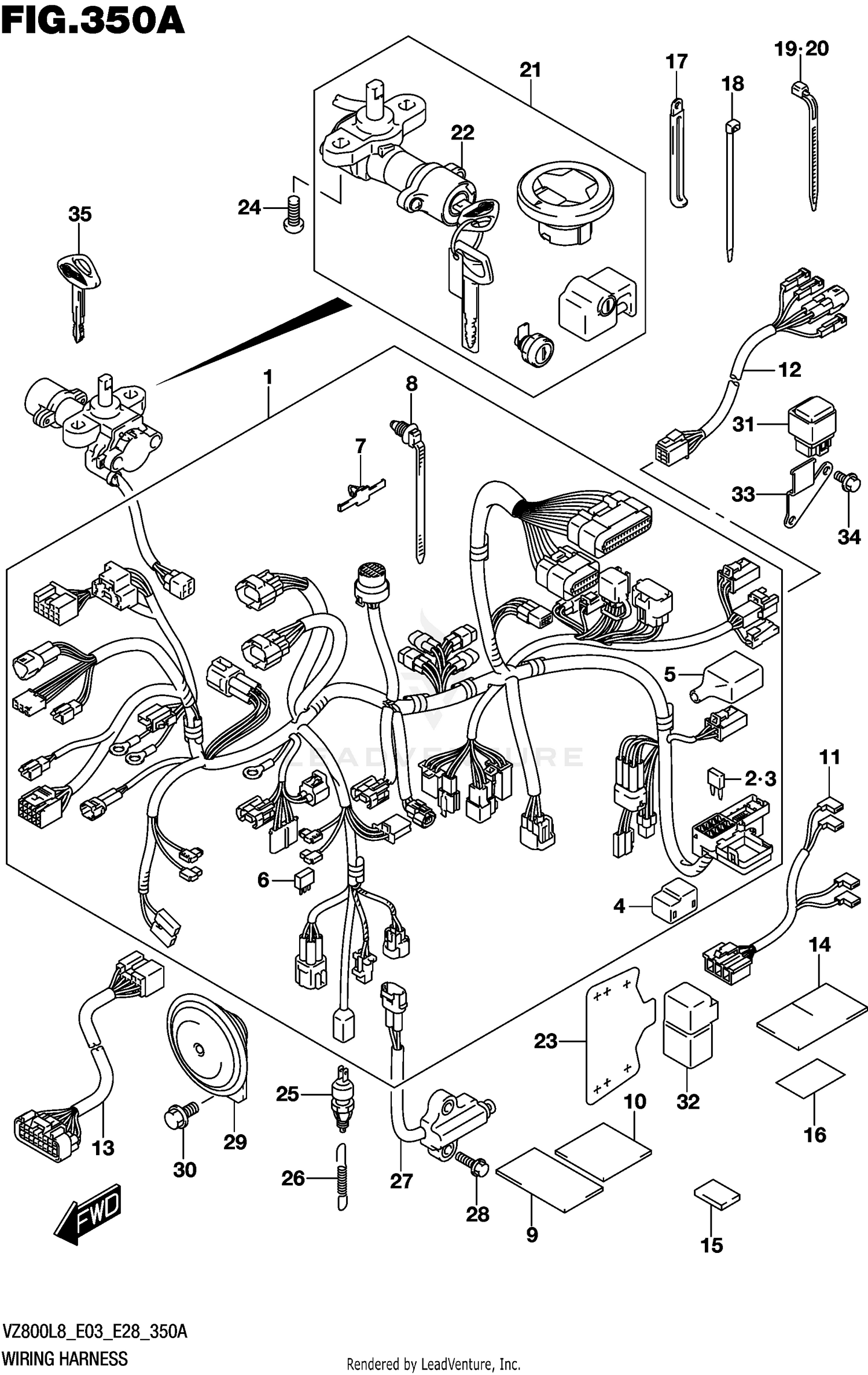 WIRING HARNESS (VZ800L8 E03)