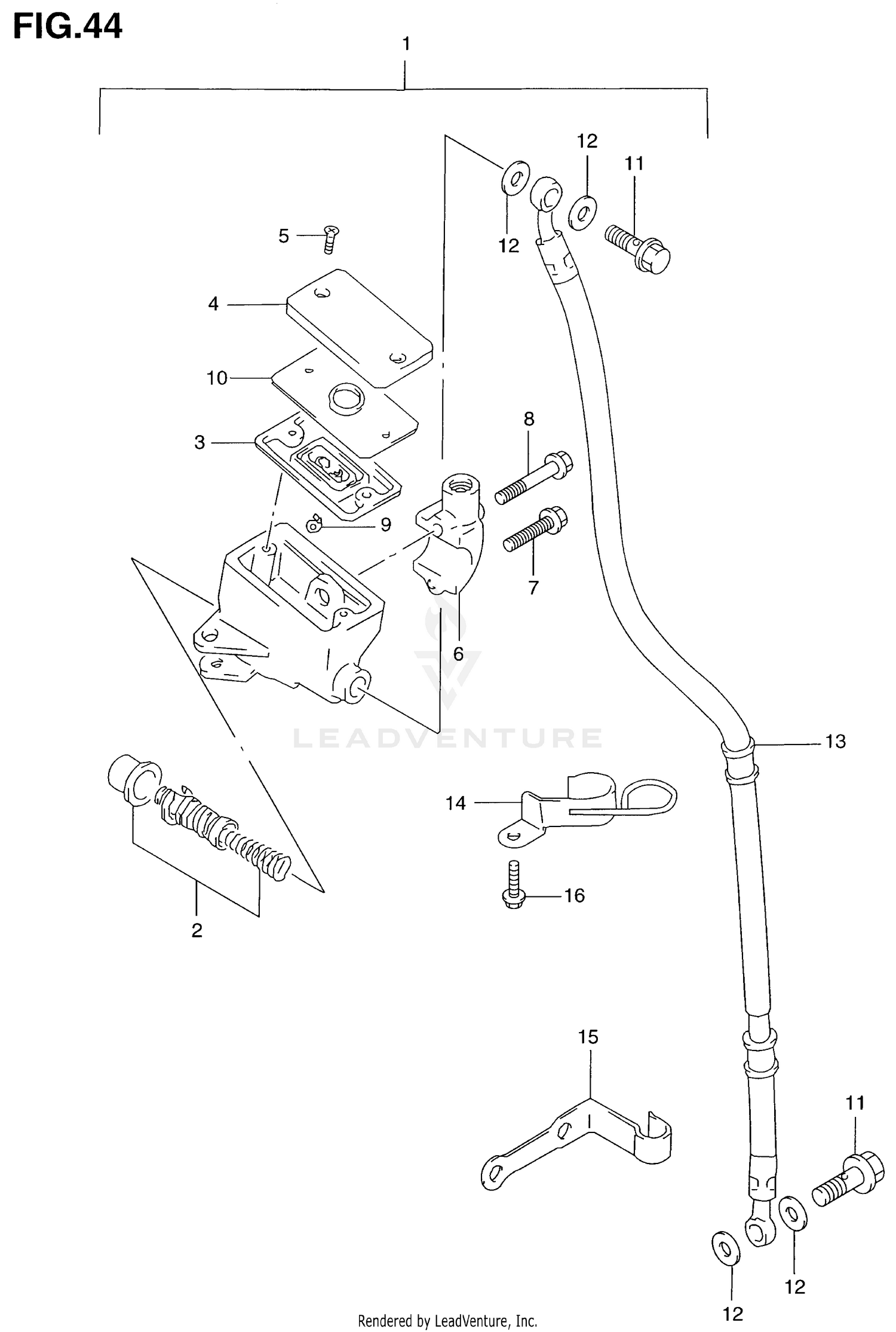 FRONT MASTER CYLINDER