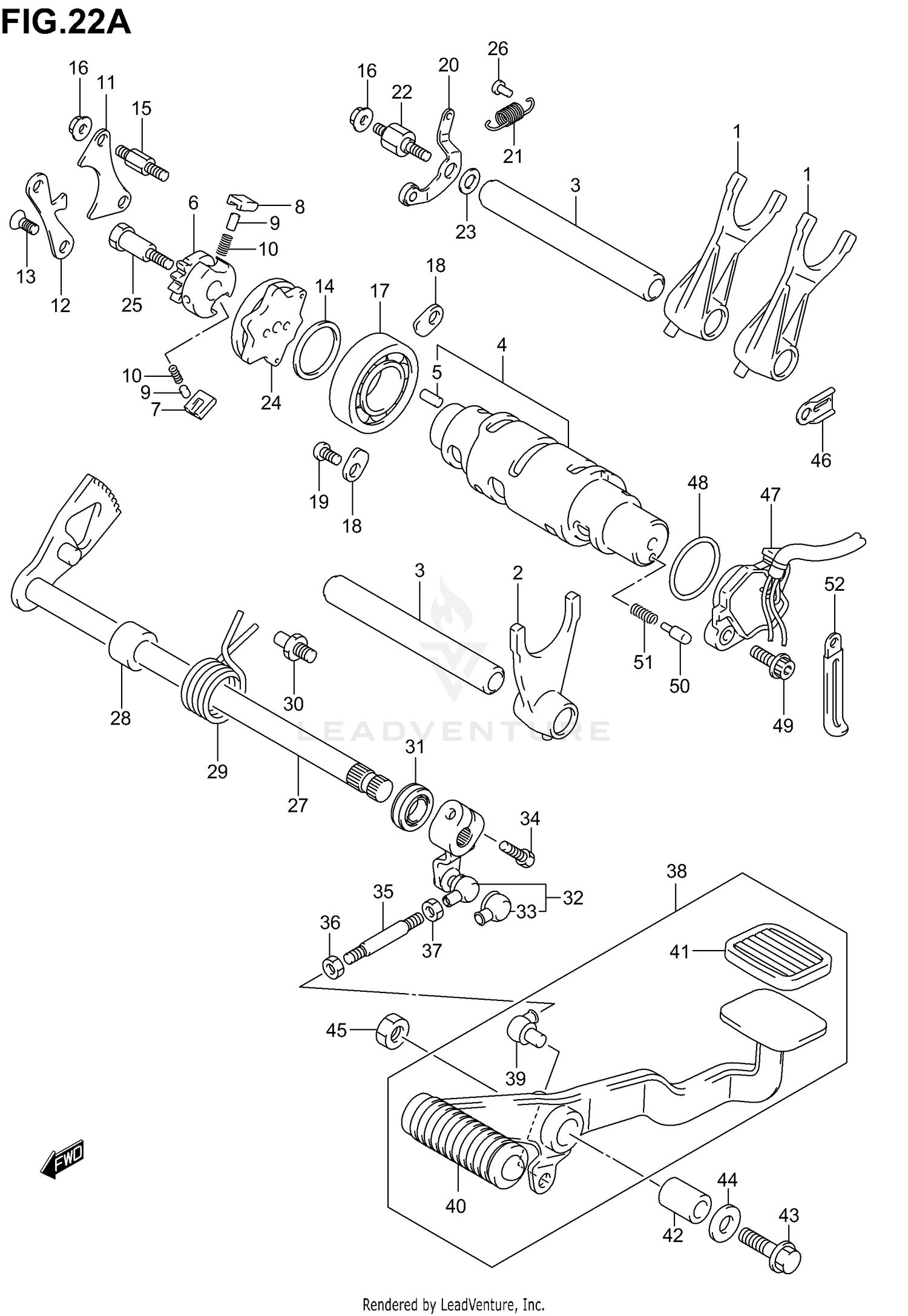 GEAR SHIFTING (MODEL K5)