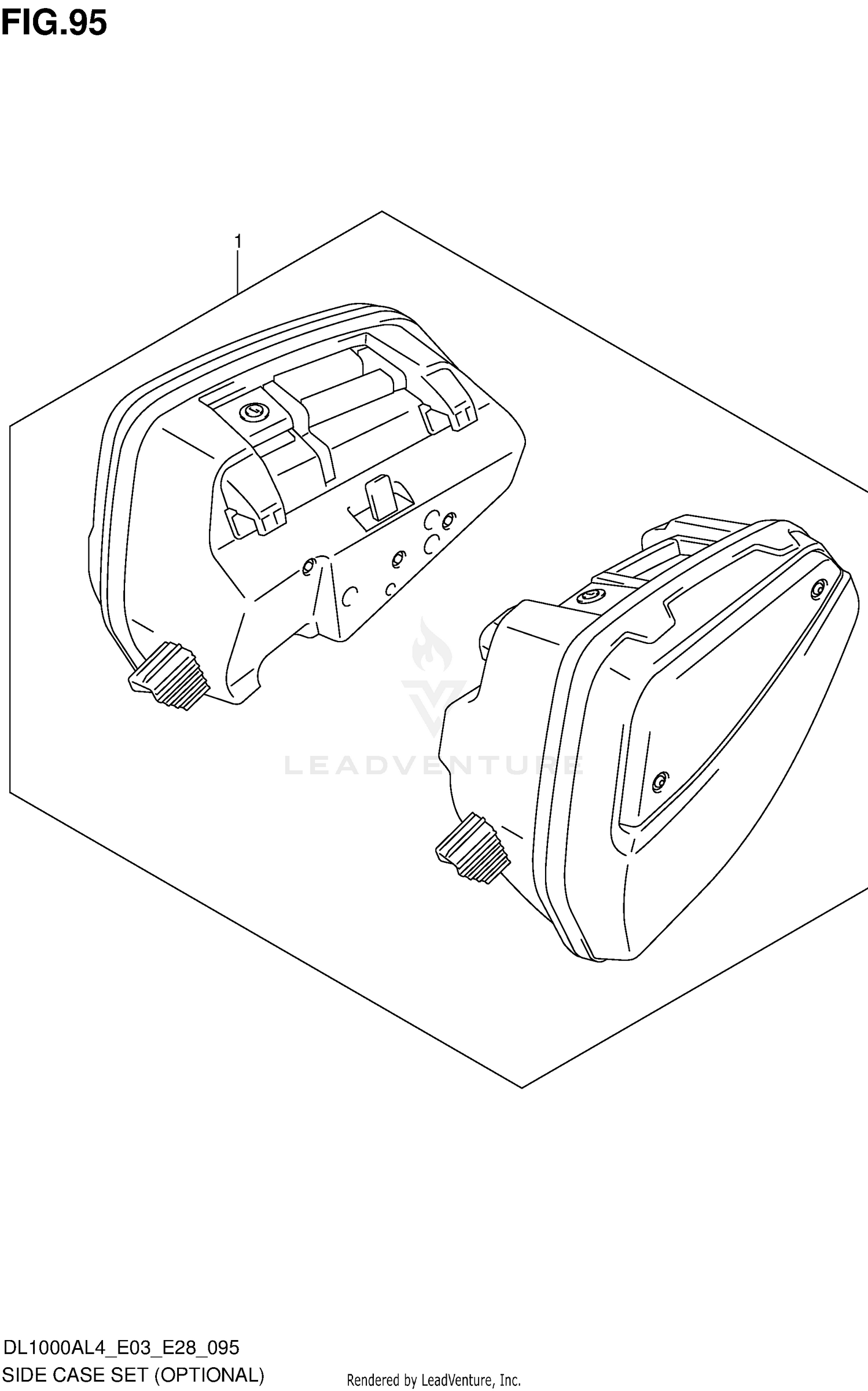 SIDE CASE SET (OPTIONAL)