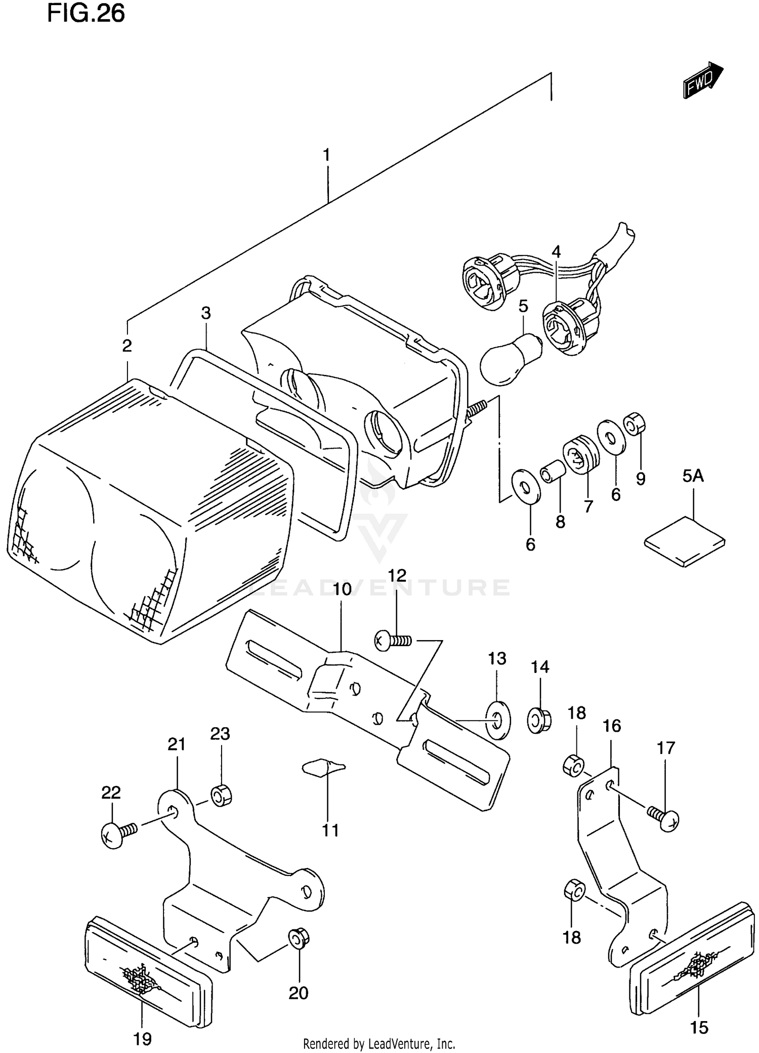 REAR COMBINATION LAMP