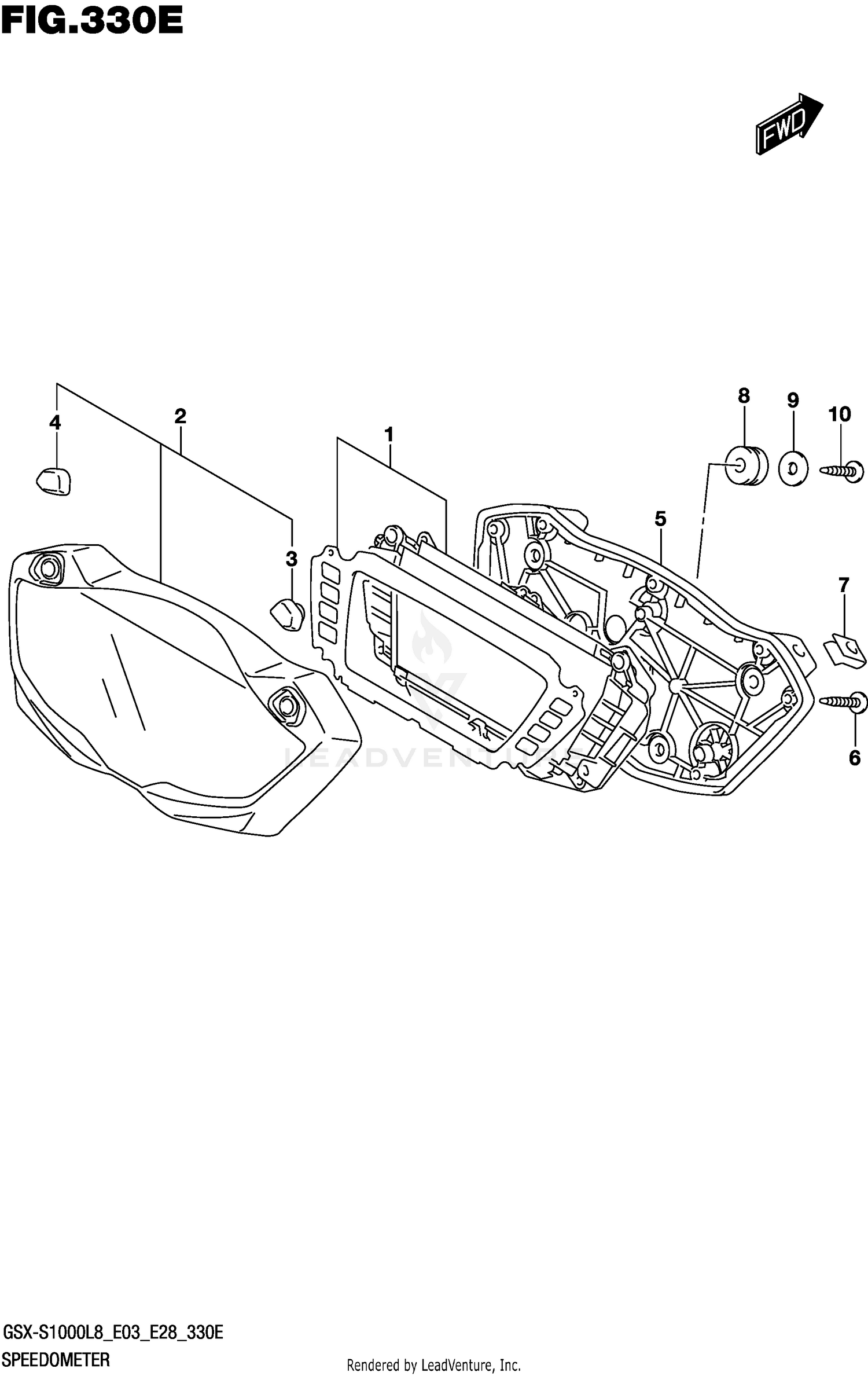 SPEEDOMETER (GSX-S1000L8 E33)