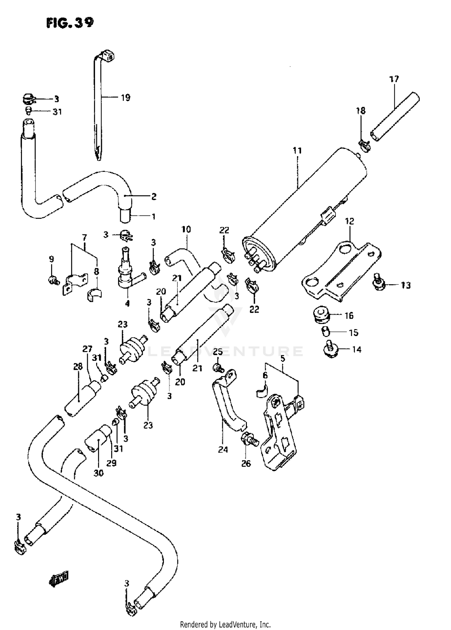 CANISTER (CALIFORNIA ONLY)