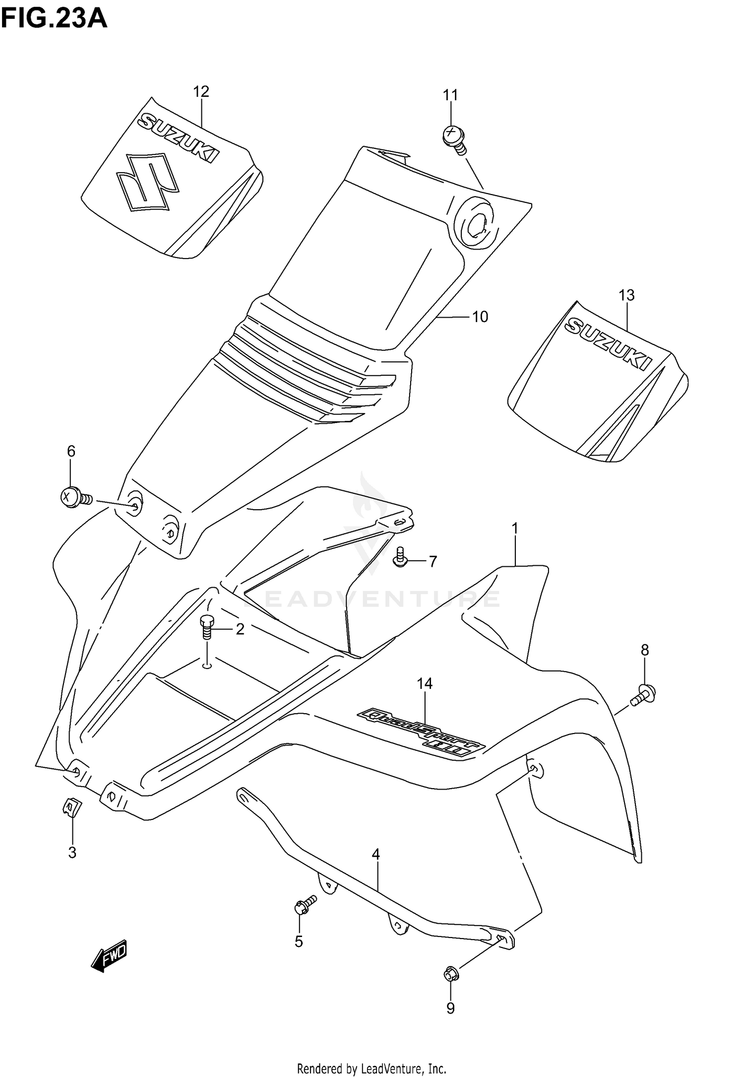 FRONT FENDER (MODEL K5/K6)
