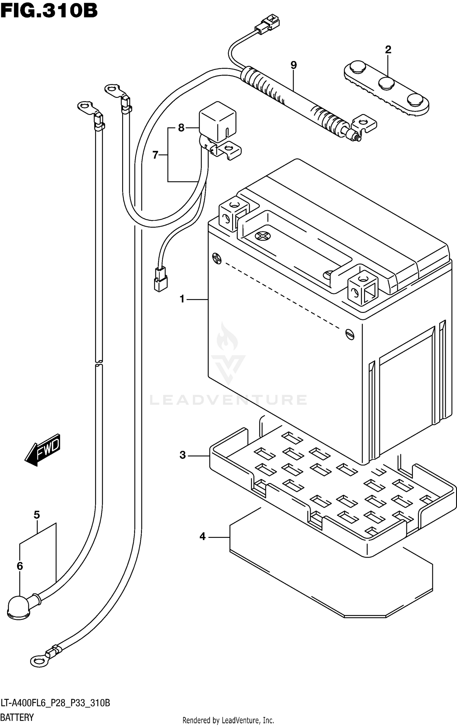 BATTERY (LT-A400FL6 P33)