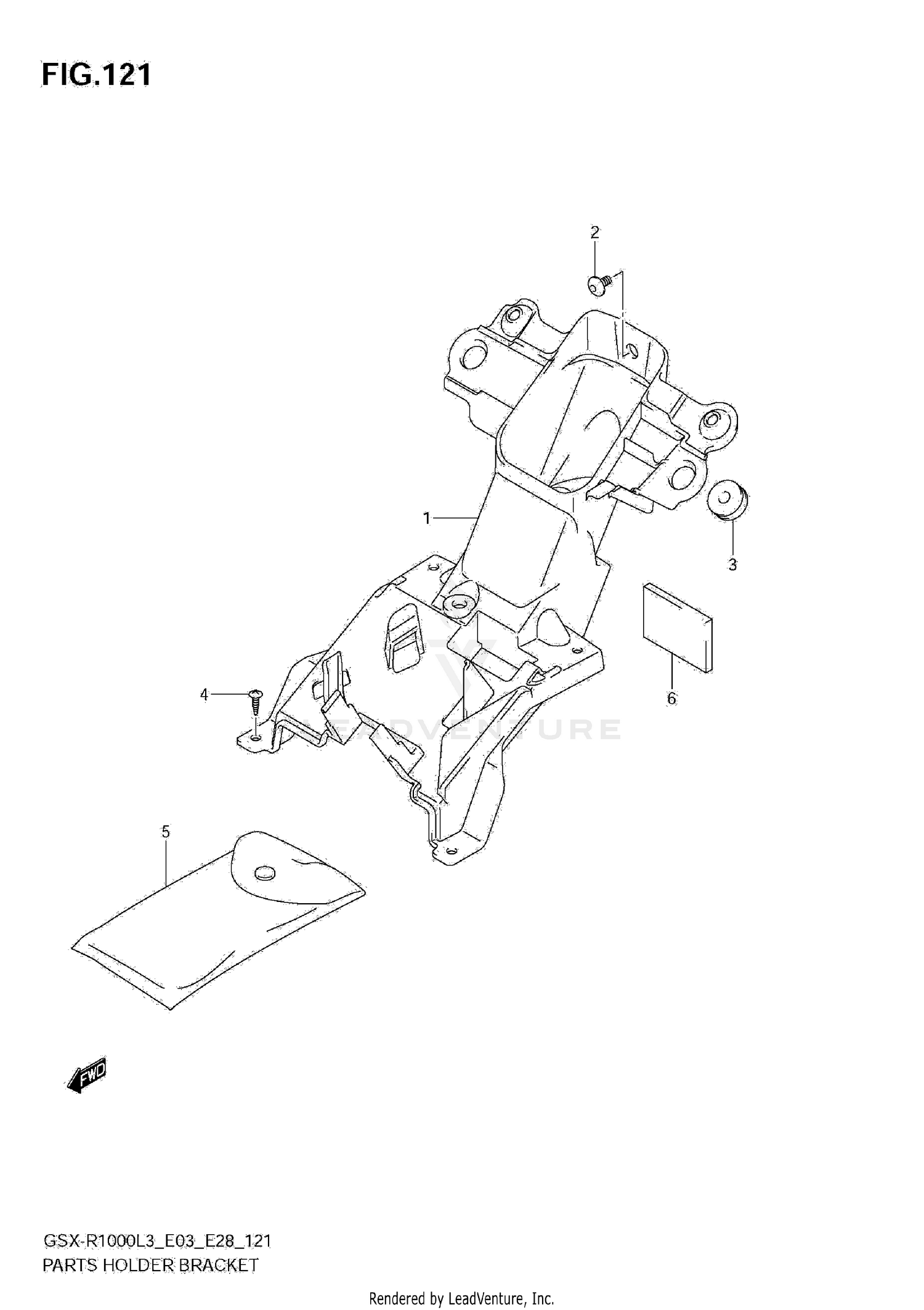 PARTS HOLDER BRACKET
