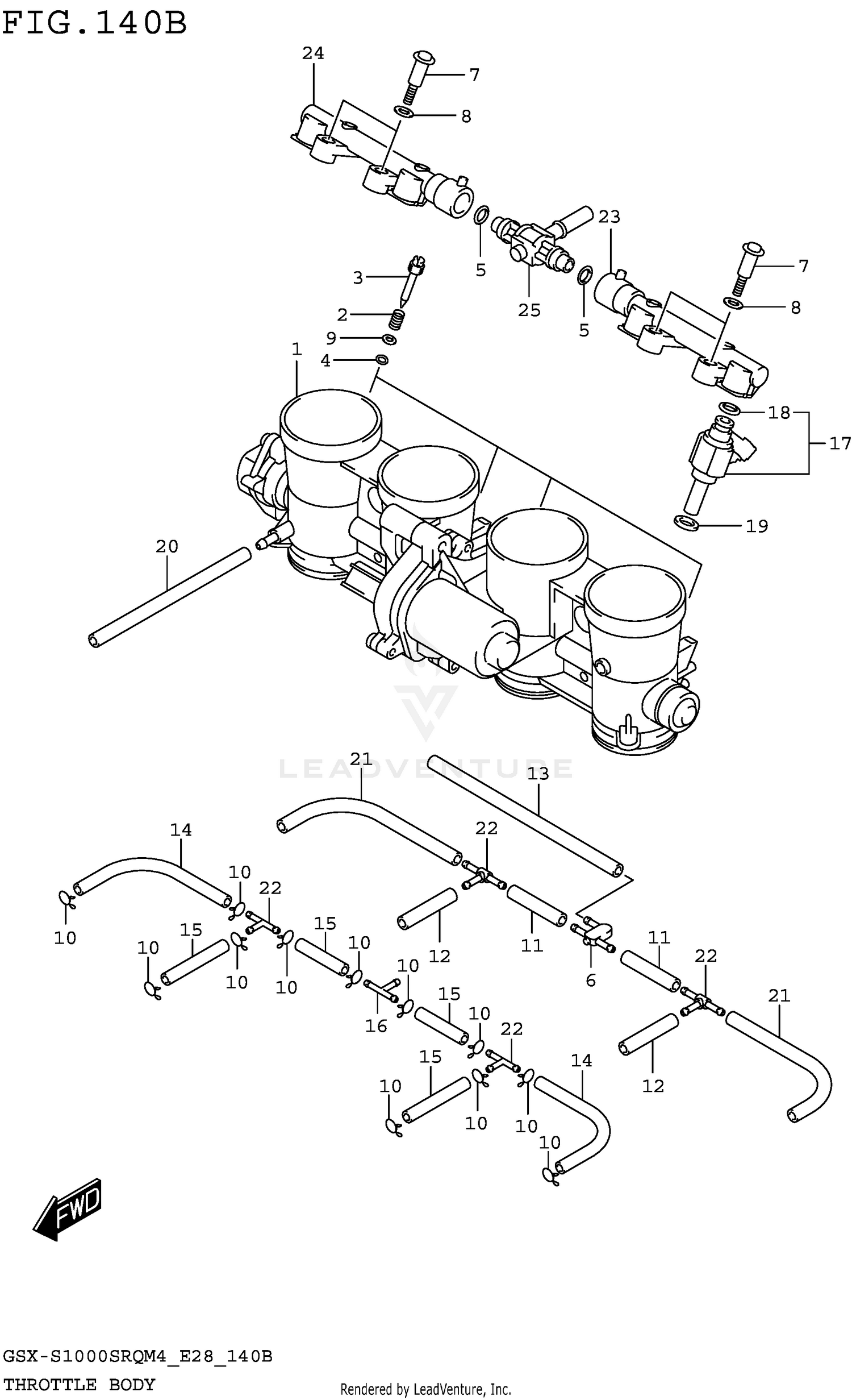 THROTTLE BODY (GSX-S1000SRQM4 E33)