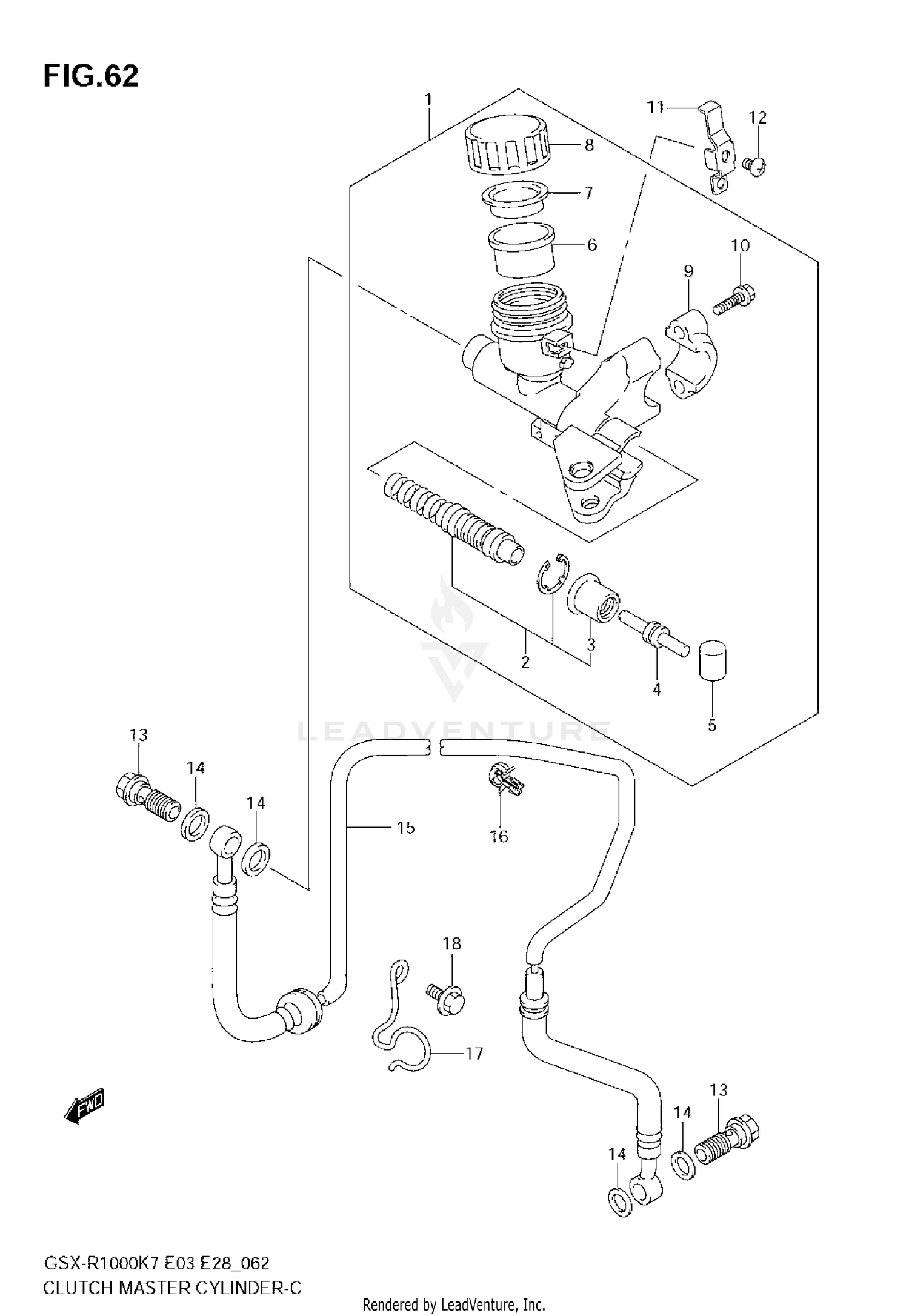 CLUTCH MASTER CYLINDER