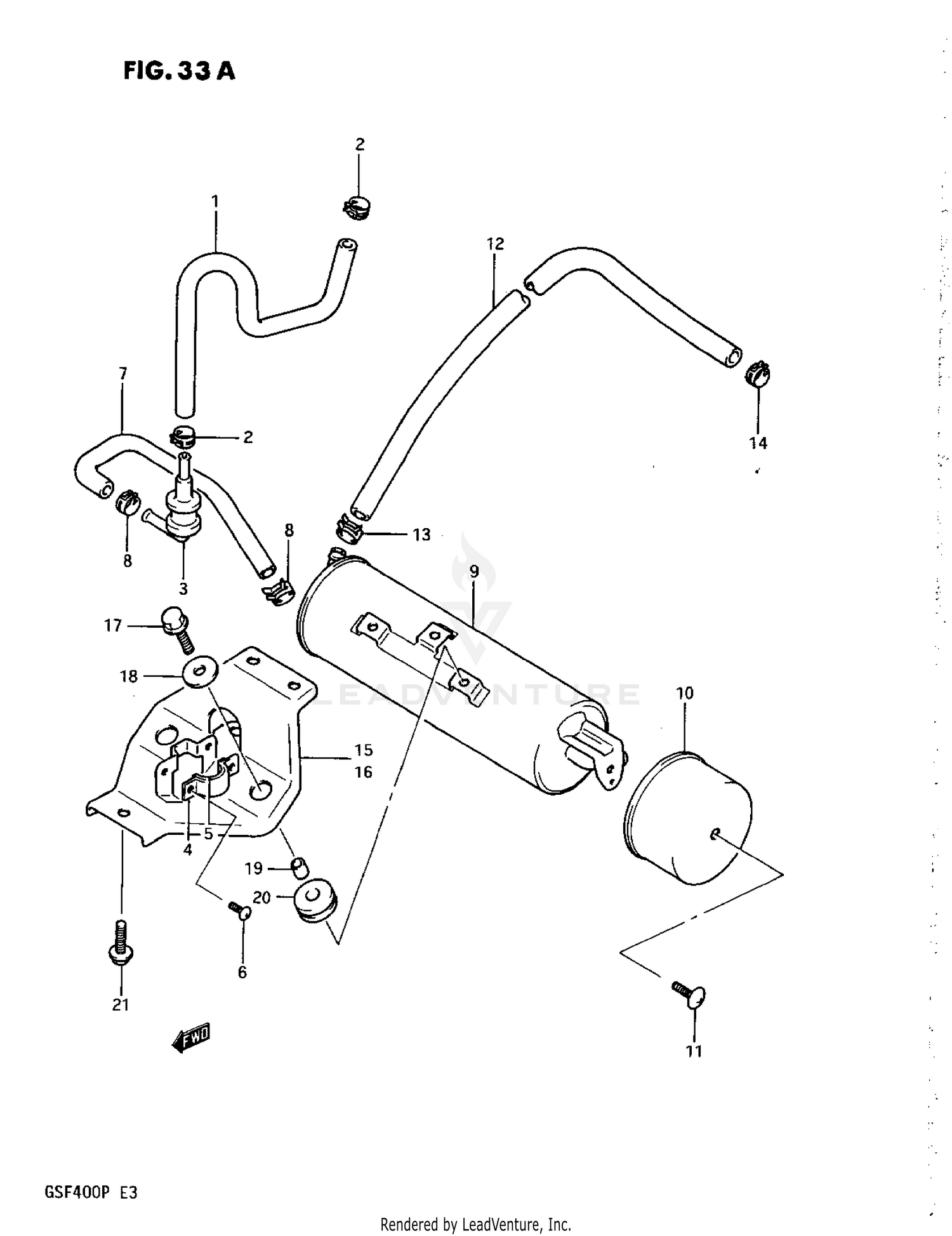 CANISTER (CALIFORNIA ONLY)