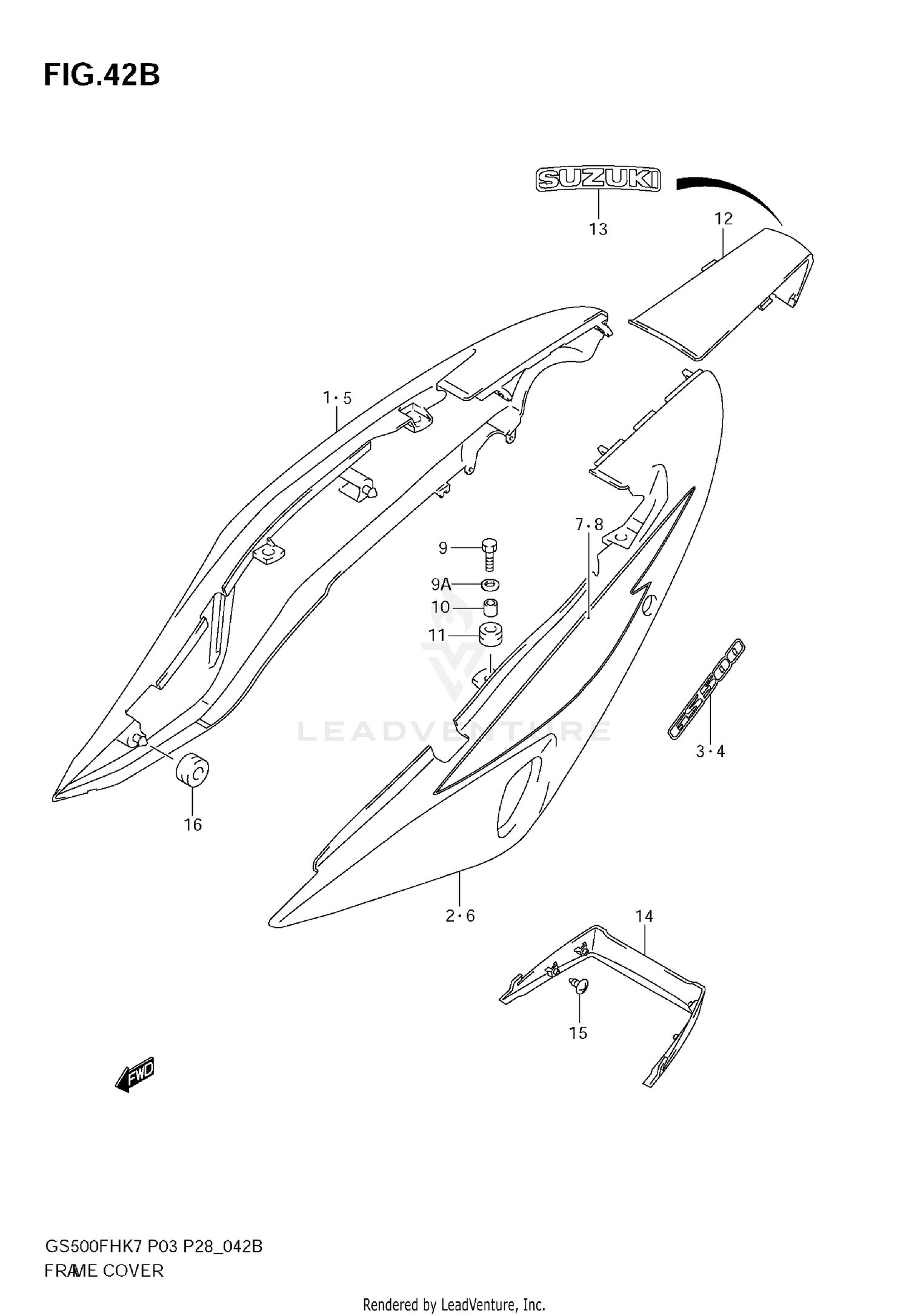 FRAME COVER (MODEL K9)