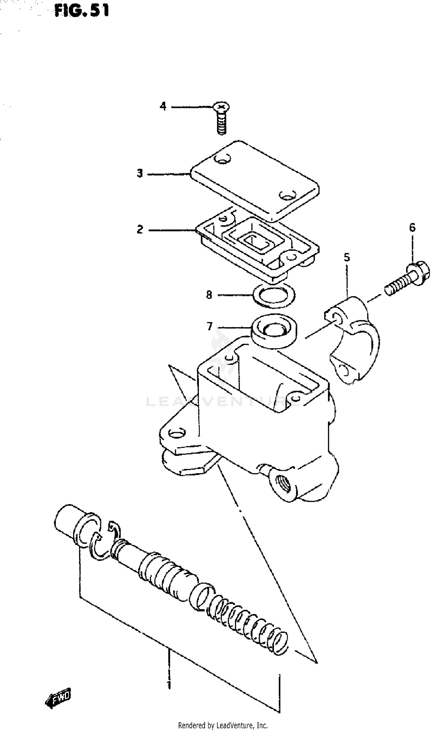 FRONT MASTER CYLINDER