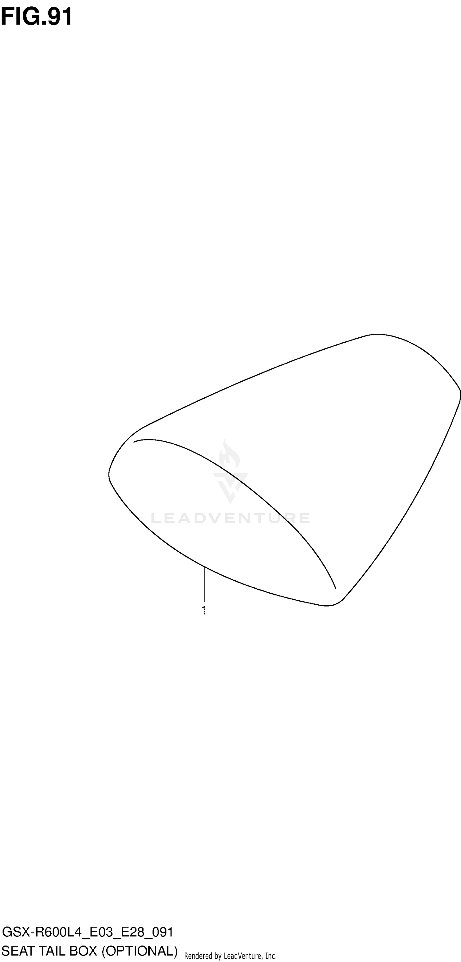 SEAT TAIL BOX (OPTIONAL)