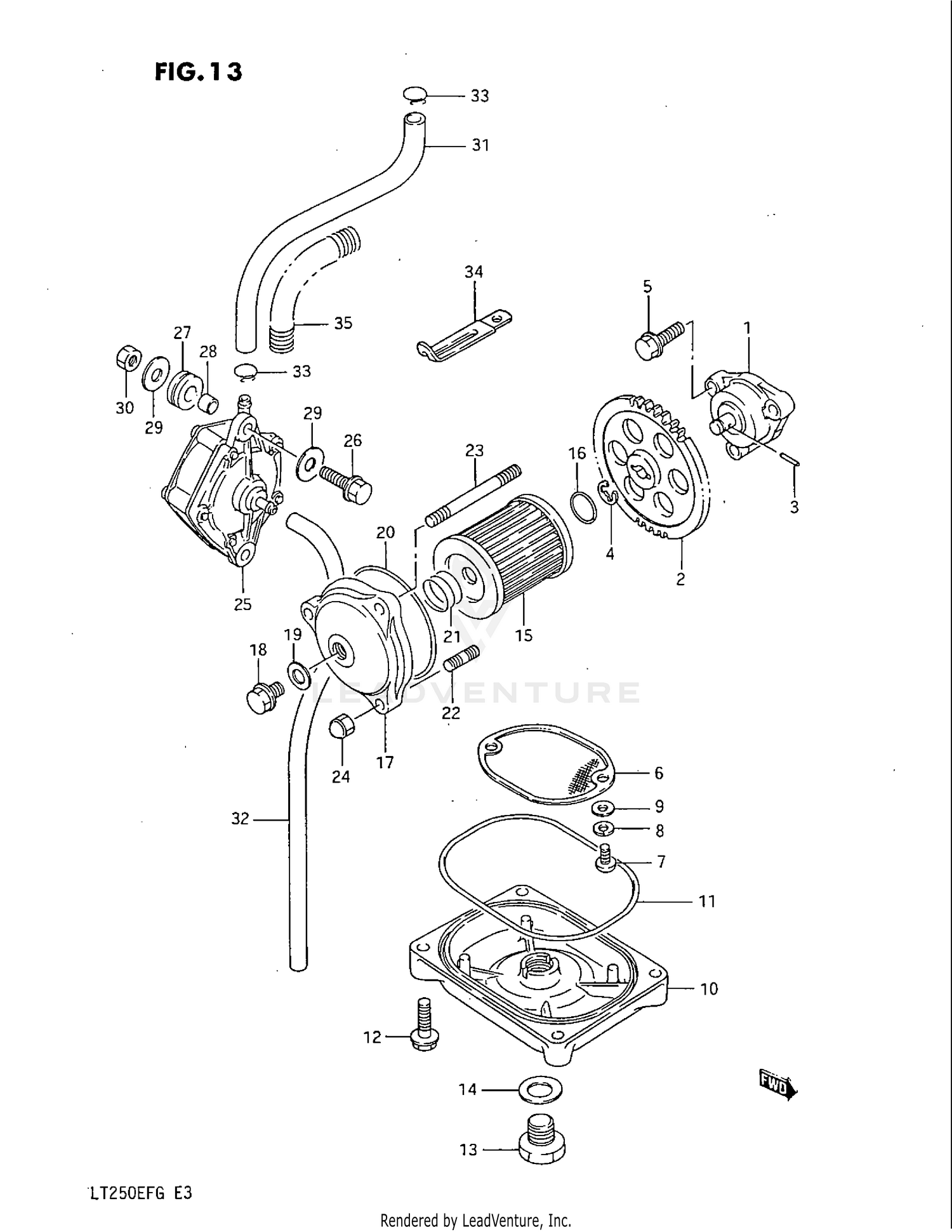 OIL PUMP - FUEL PUMP