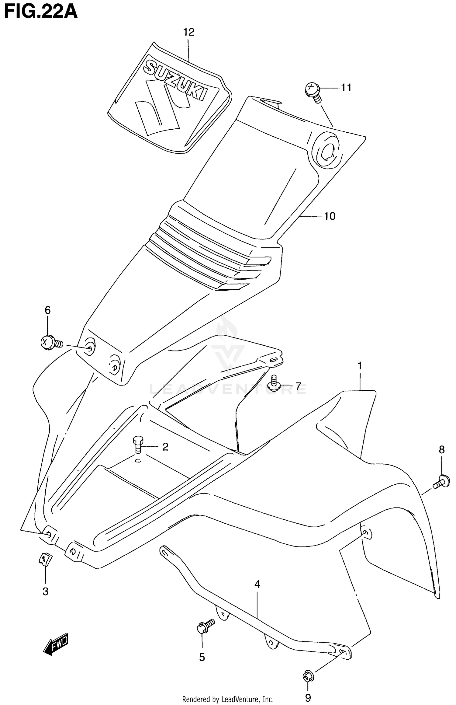 FRONT FENDER (MODEL K1)