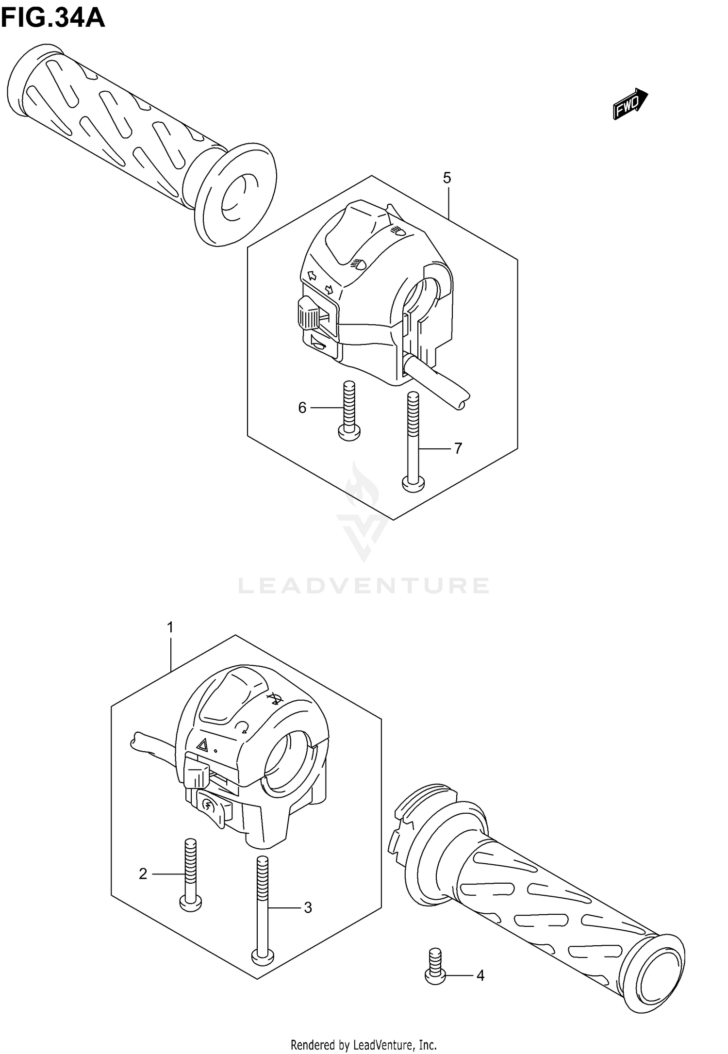 HANDLE SWITCH (SV1000K3)