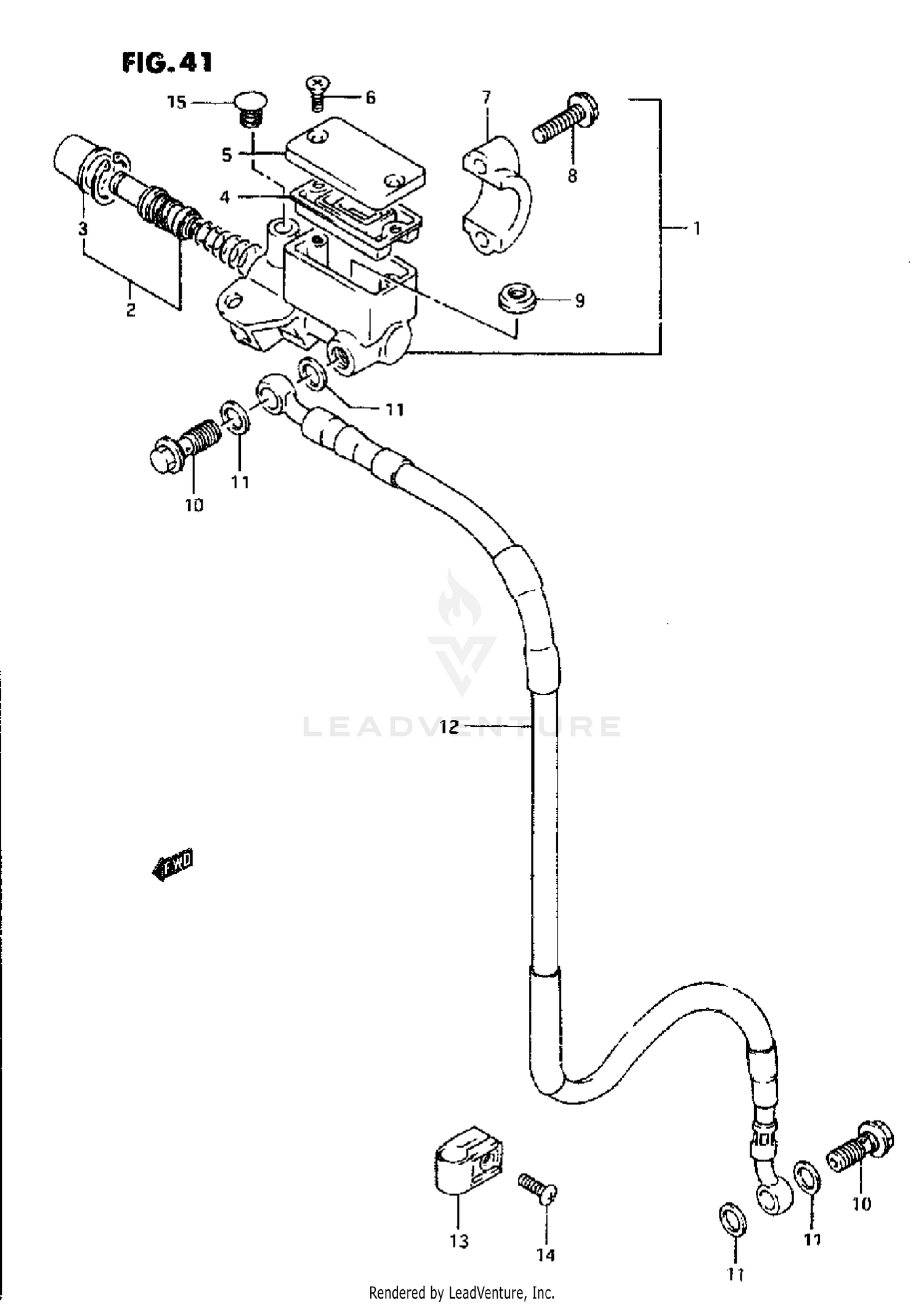 FRONT MASTER CYLINDER