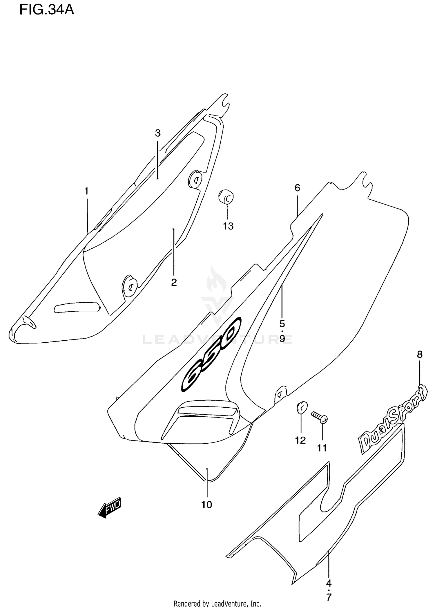 FRAME COVER (MODEL W/X)