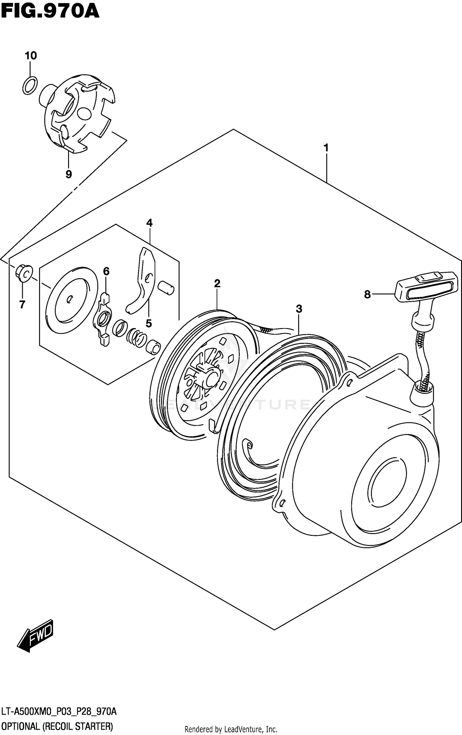 OPTIONAL (RECOIL STARTER)