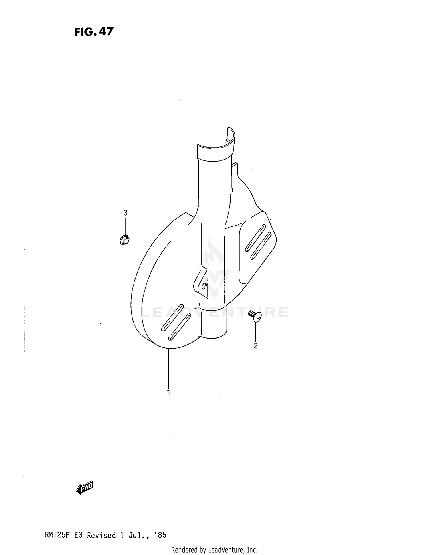 DISC COVER (OPTIONAL) MODEL F