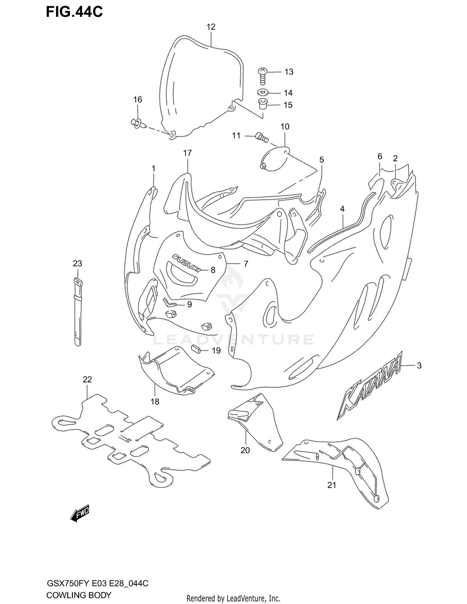 COWLING BODY (MODEL K1)